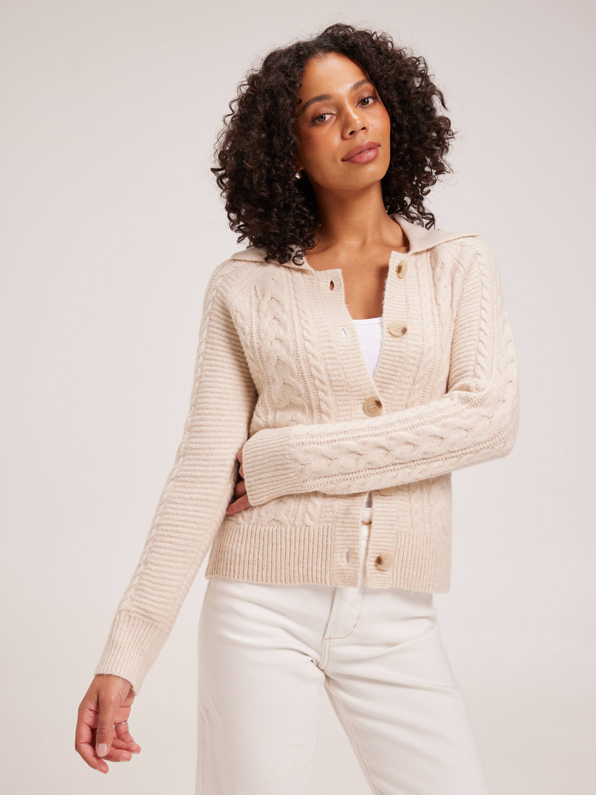 Dawn Cable Button Thru Cardi