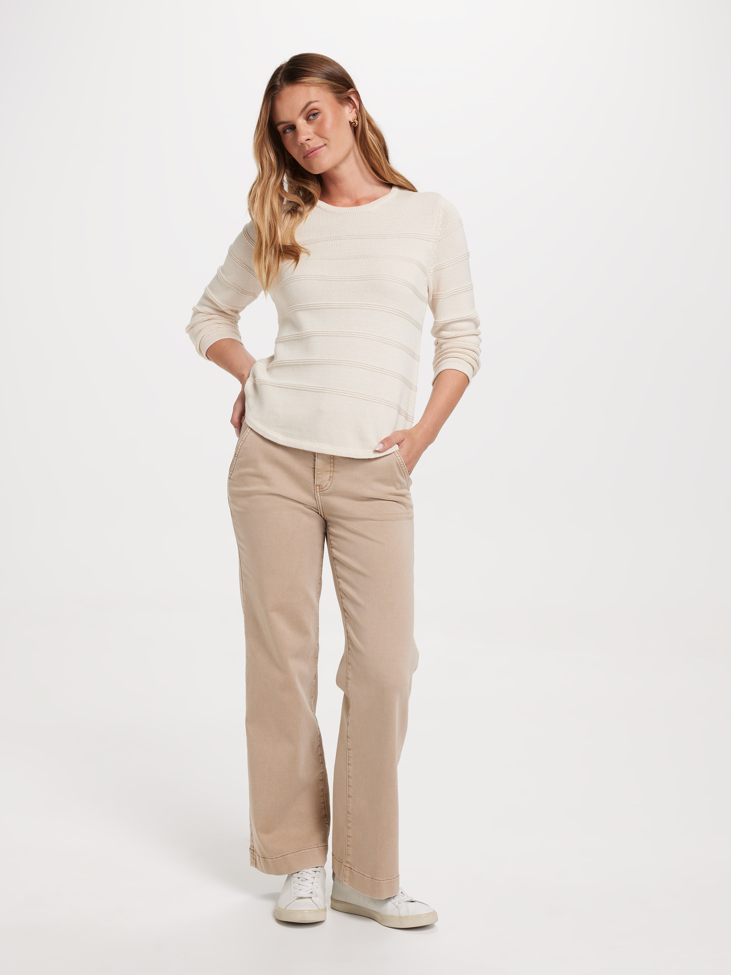 Amelia Textured Pullover