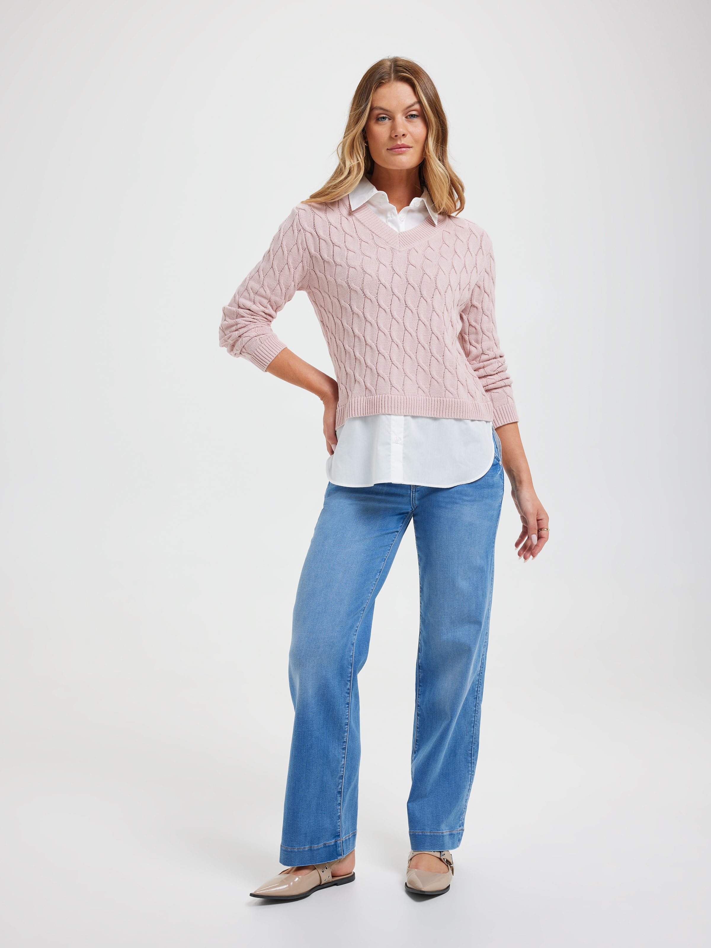 Kelsey Half Shirt Pullover