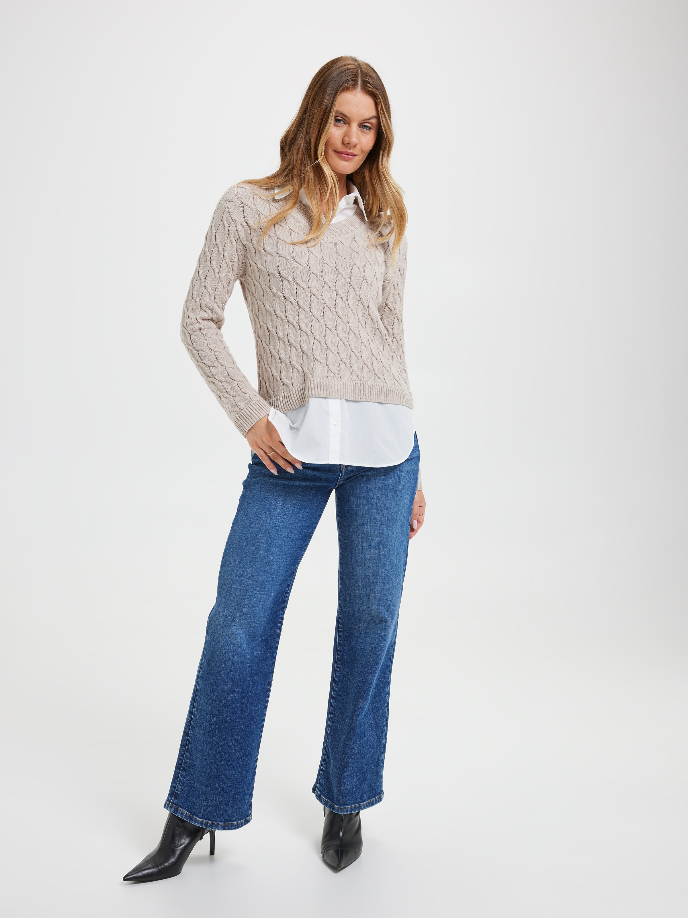 Kelsey Half Shirt Pullover