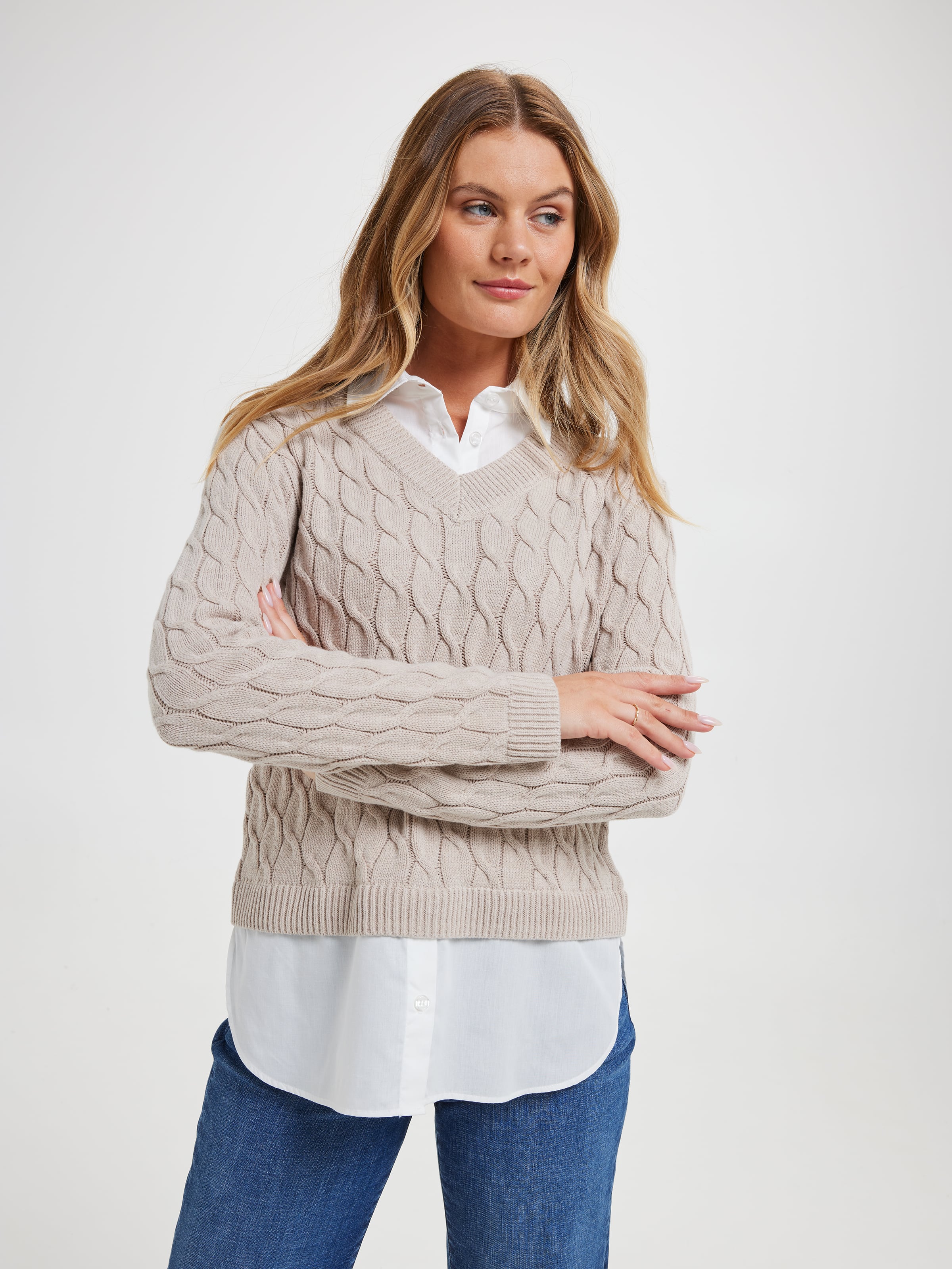 Kelsey Half Shirt Pullover