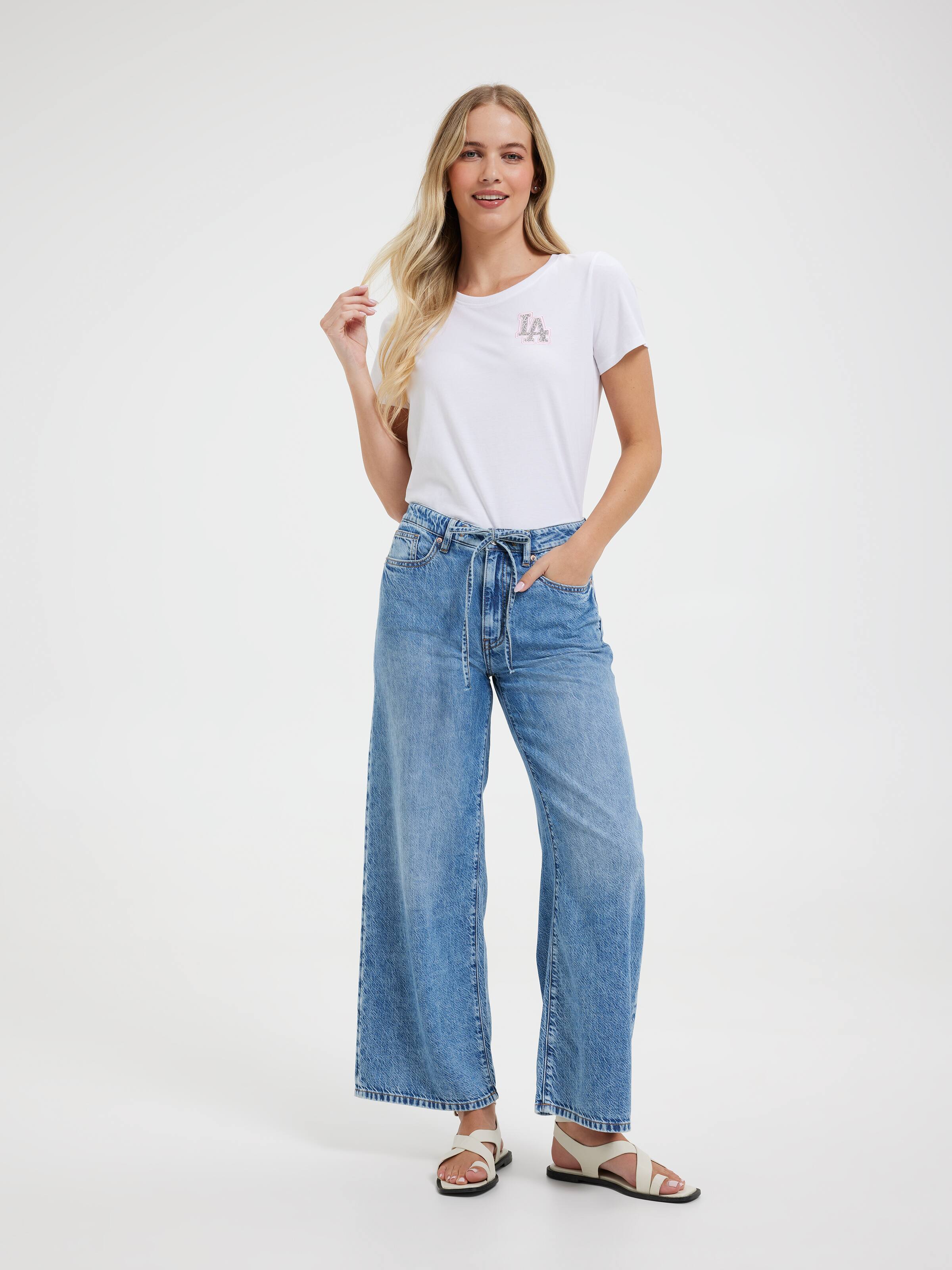 Image for Tara Text Tee from JustGroupNZ
