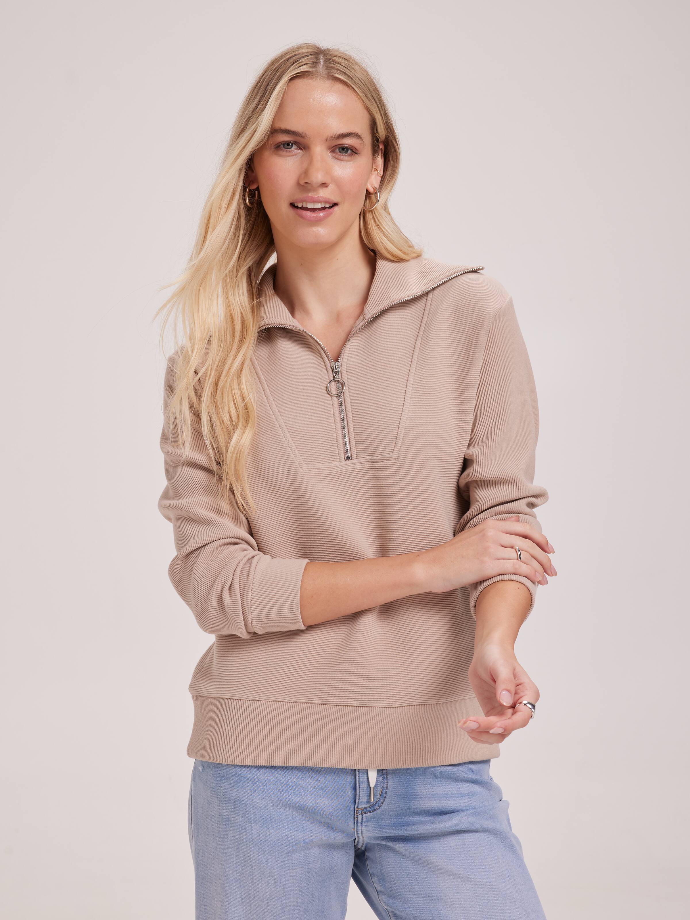 Reese Zip Up Sweat