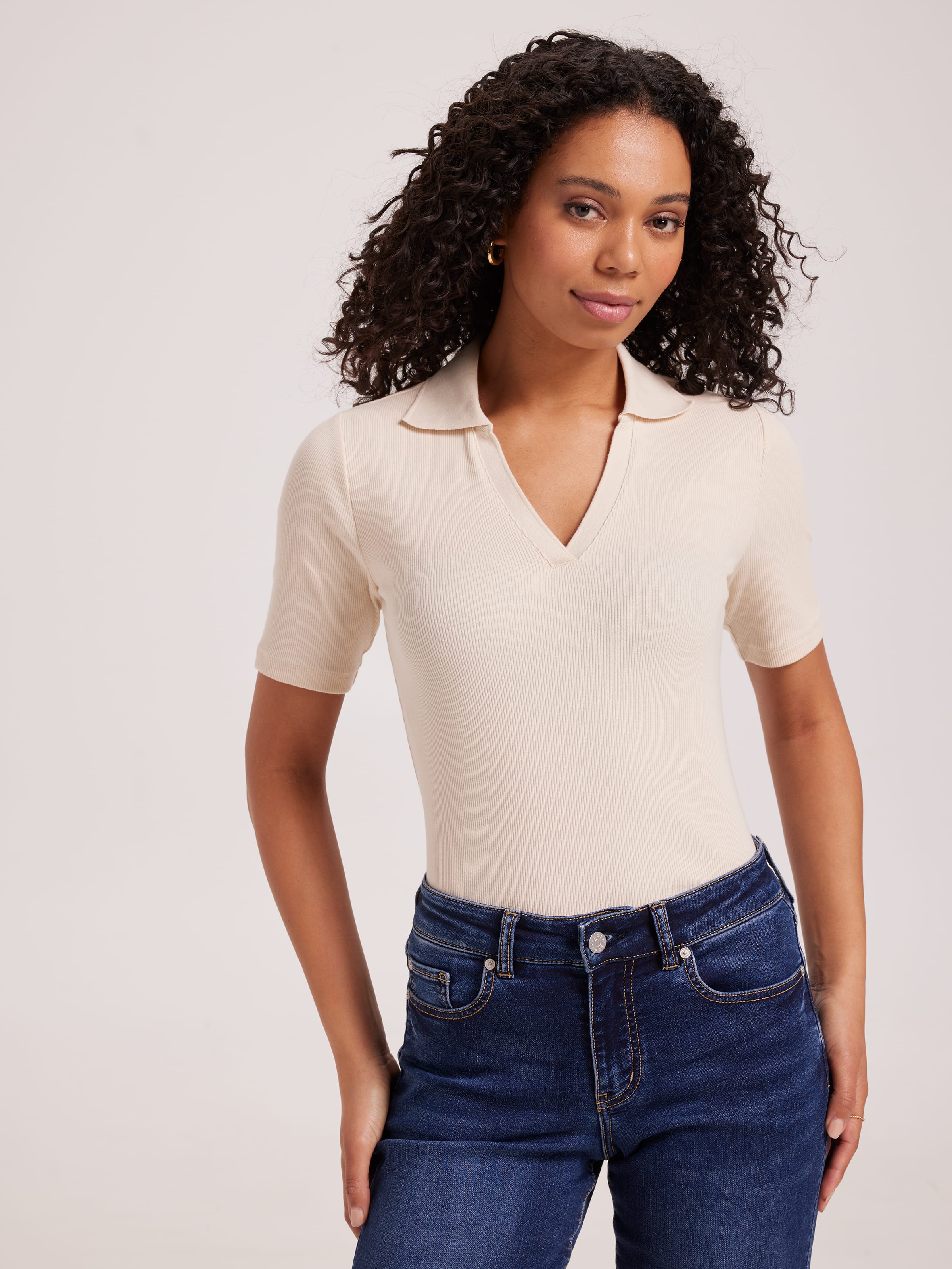 Daisy Johnny Collar Top