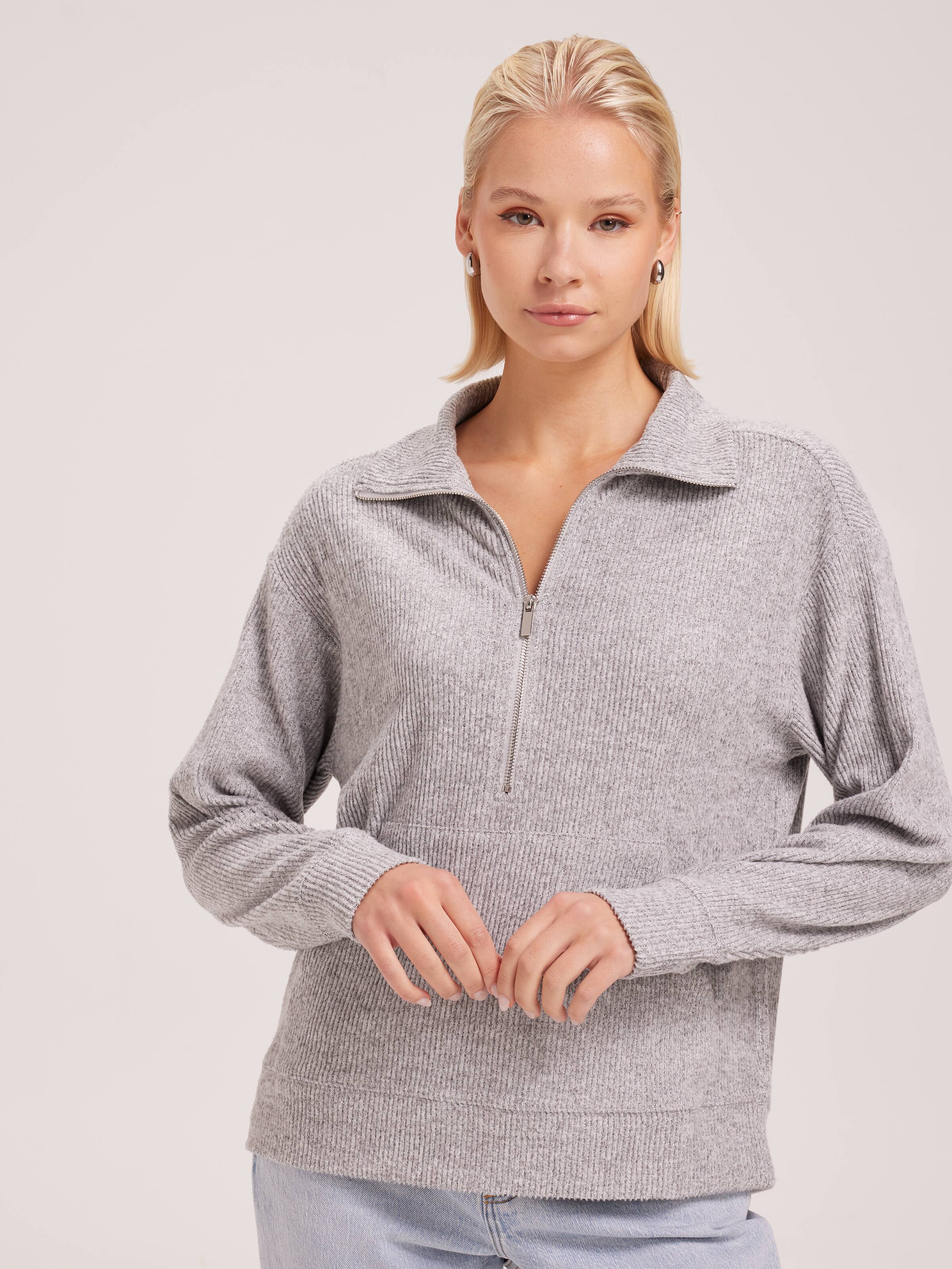 Laura Zip Up Sweat