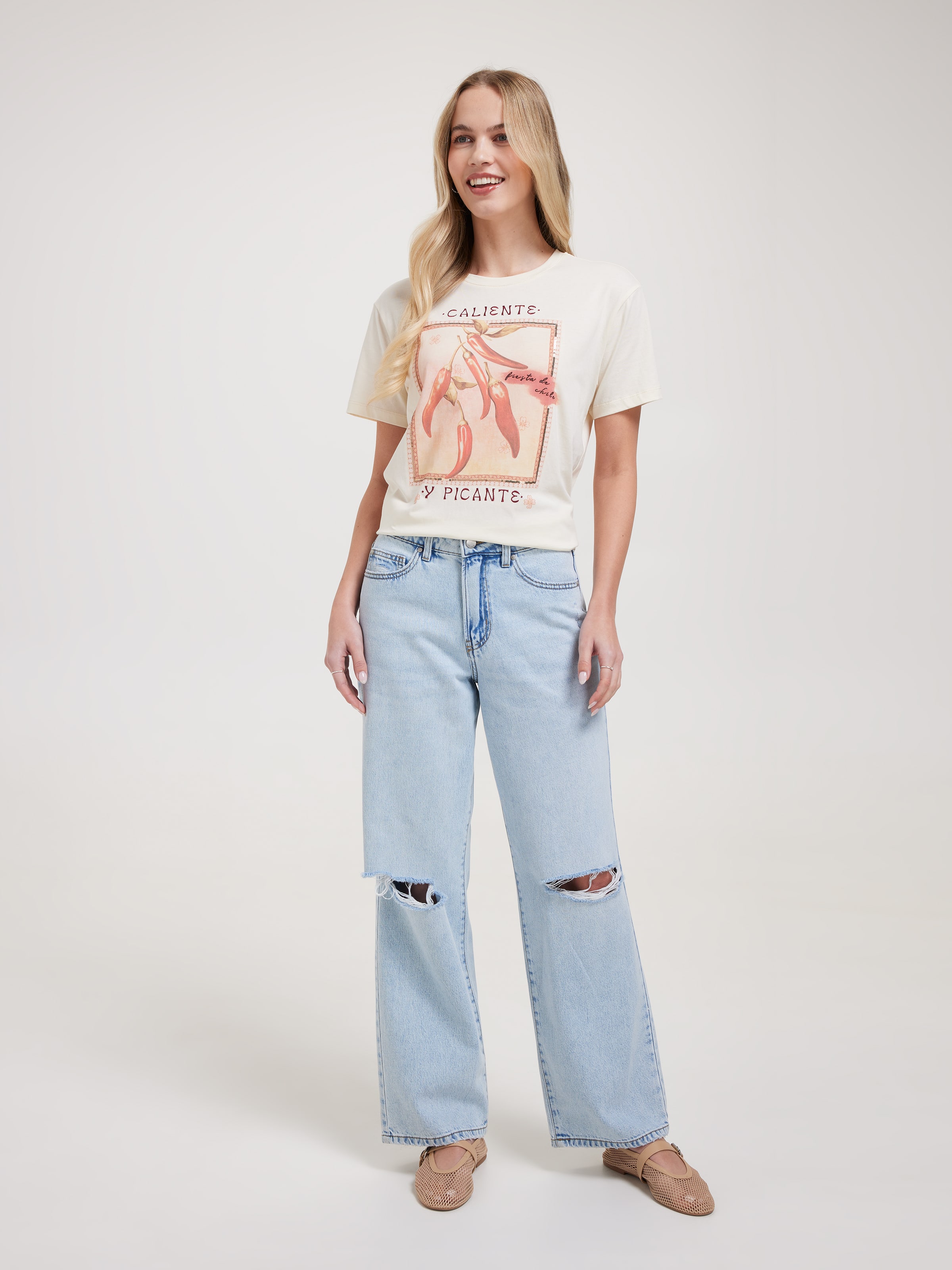 Antonia Oversized Graphic Tee