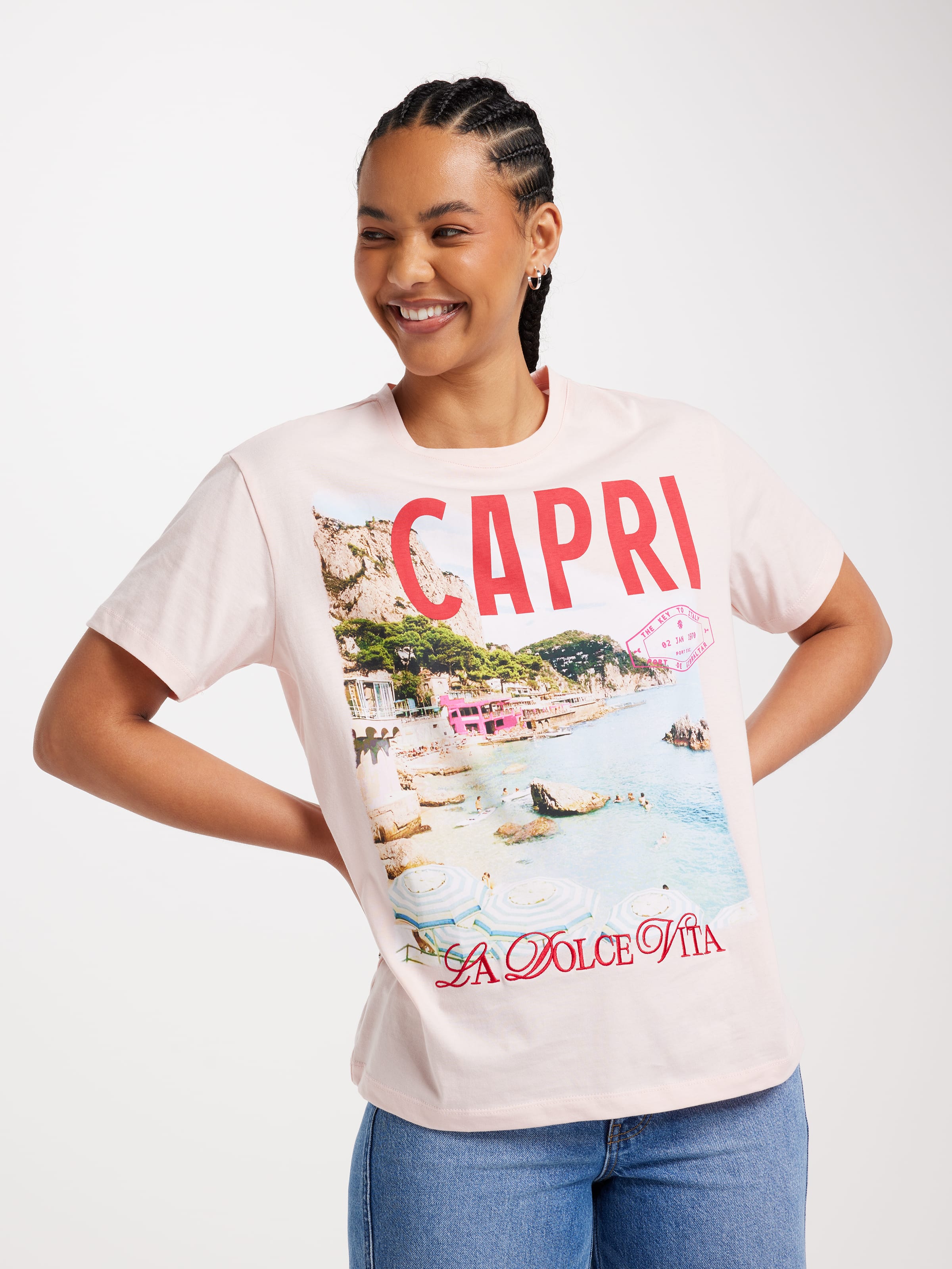 Antonia Oversized Graphic Tee