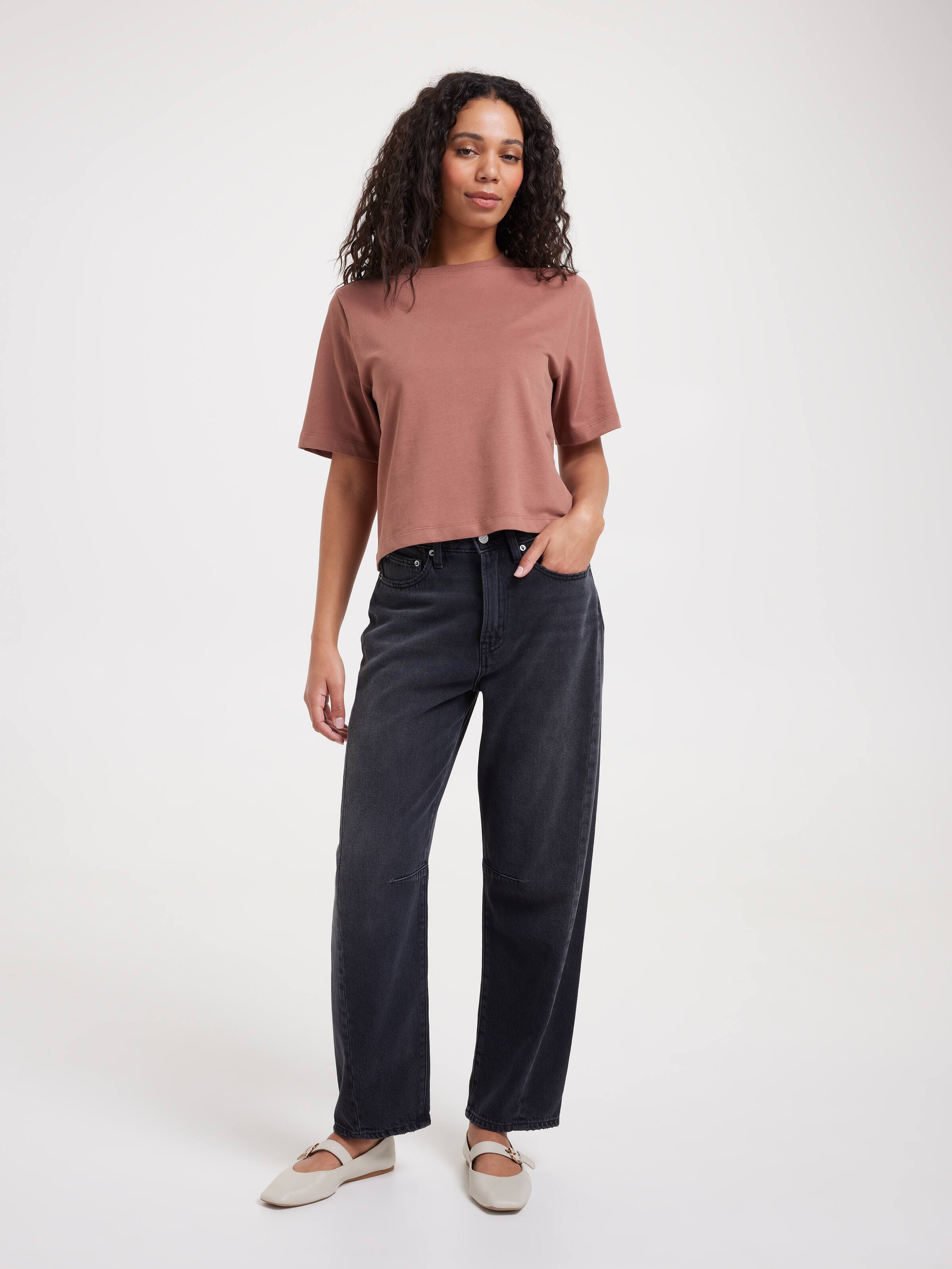 The Boxy Crop Tee
