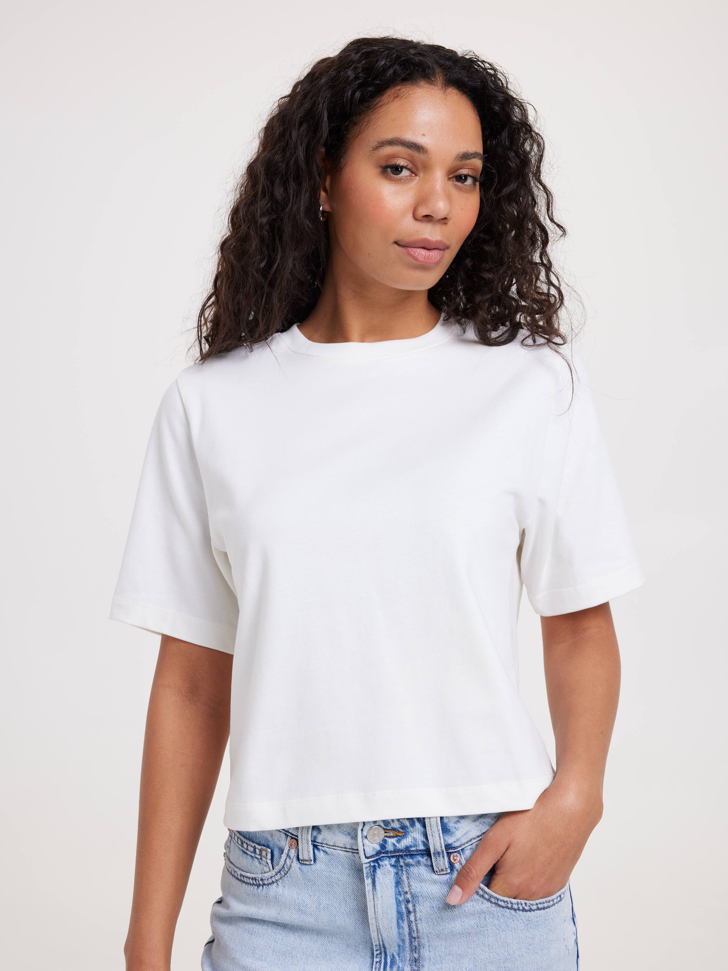 The Boxy Crop Tee