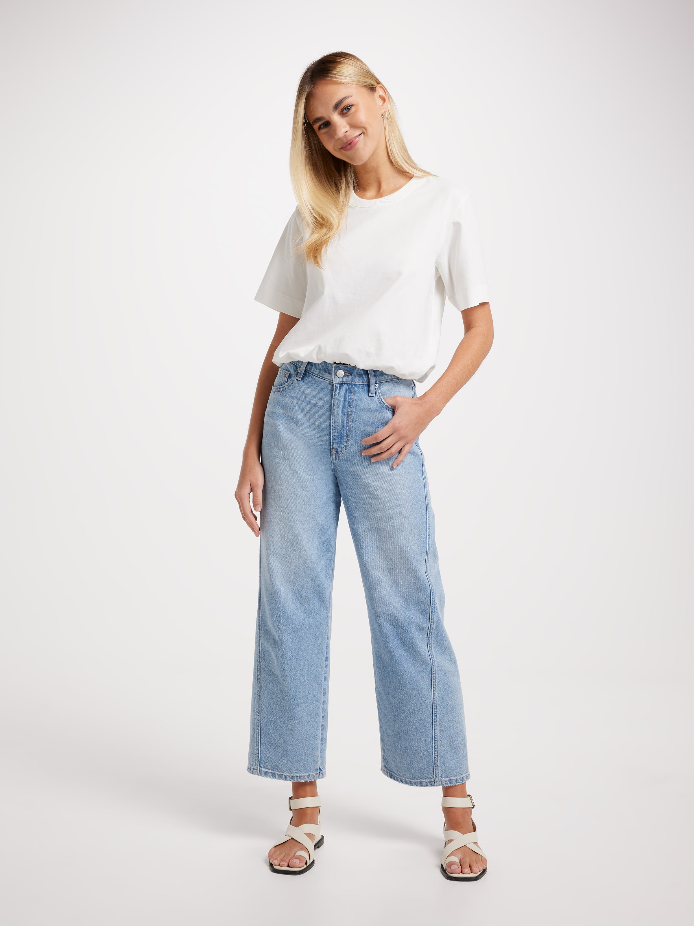 Paige Bubble Hem Tee