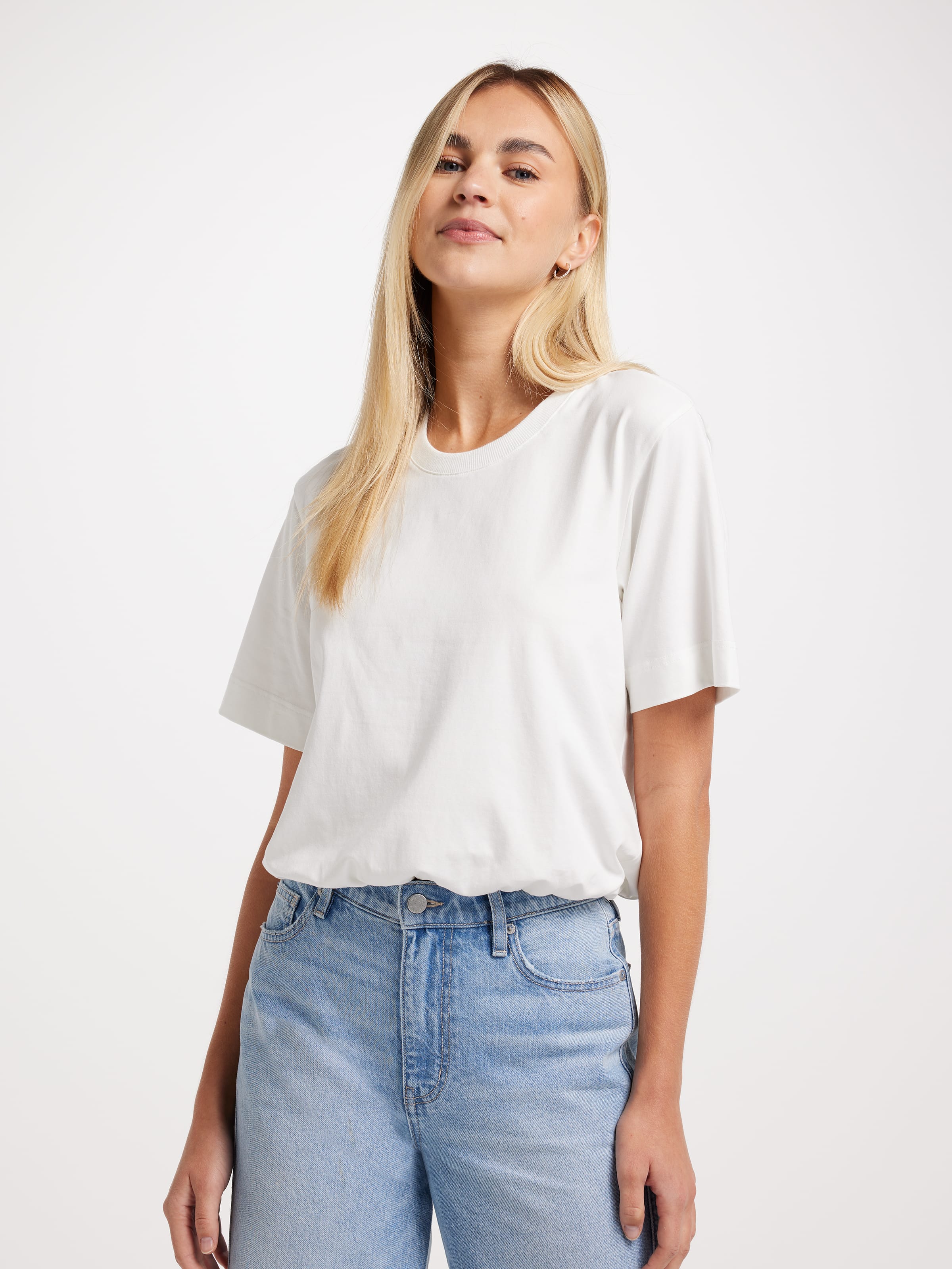 Paige Bubble Hem Tee