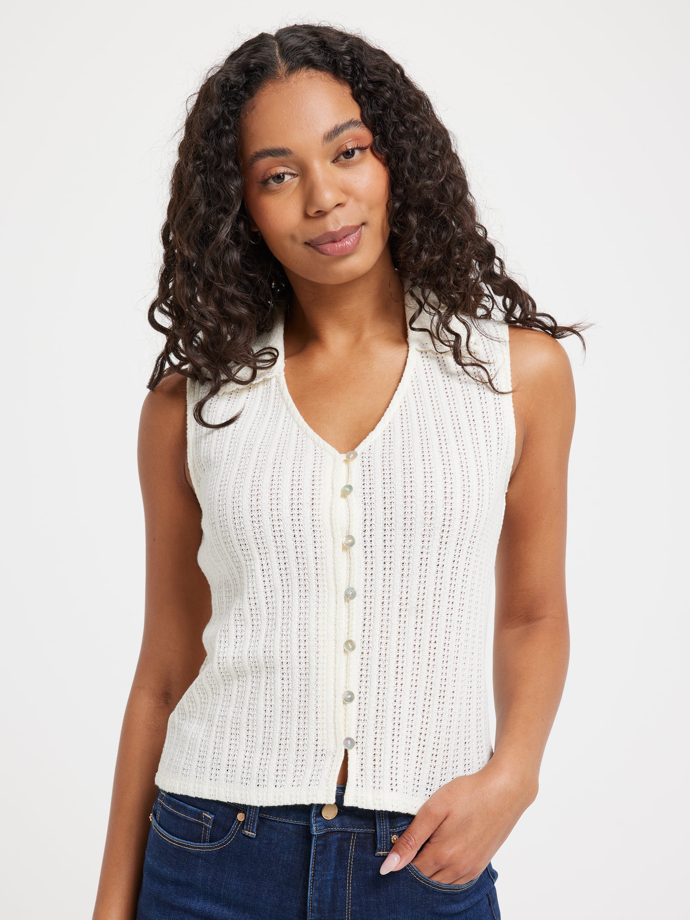 Mae Jacquard Knit Top