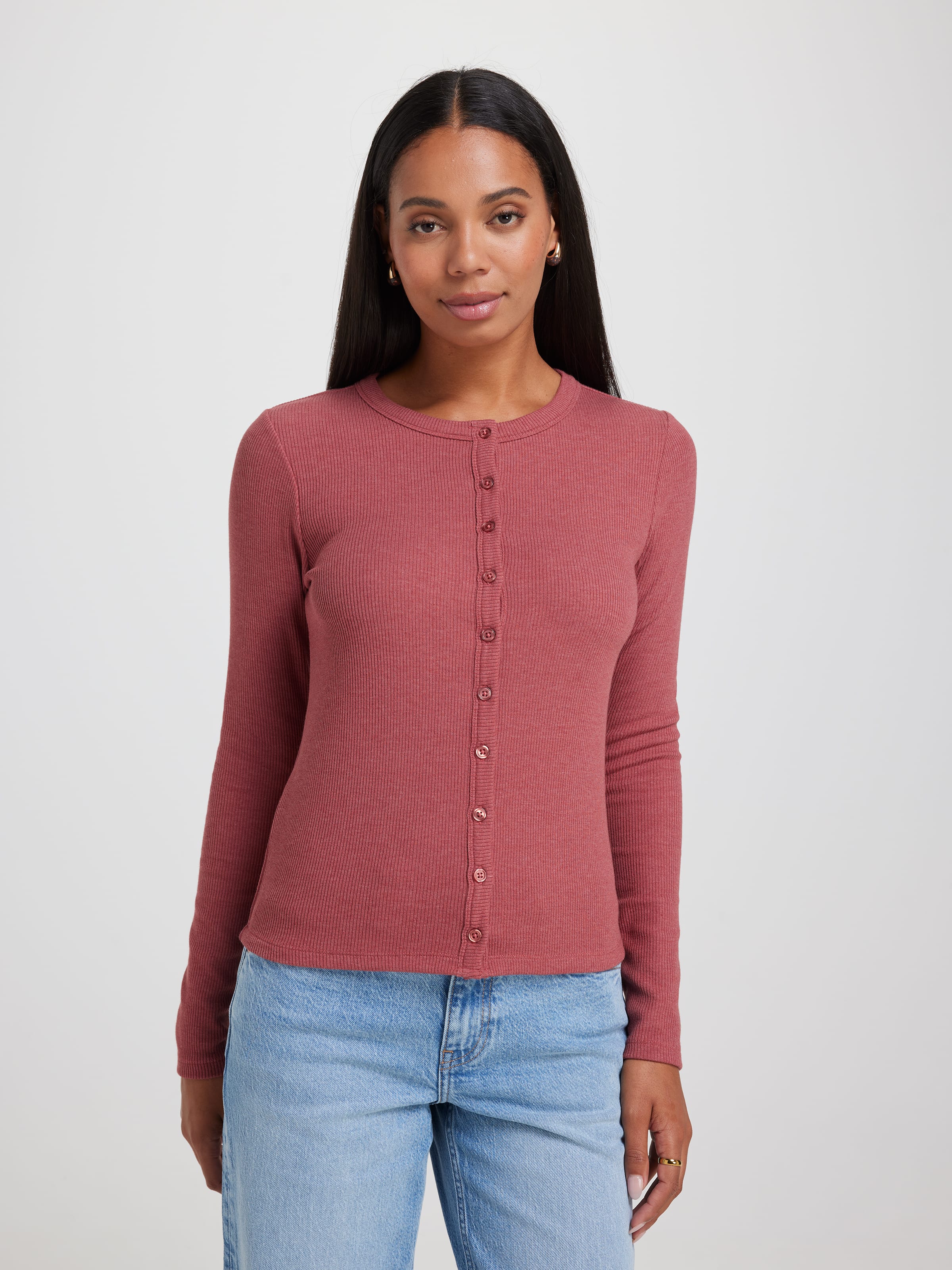 Signature Rib Cardigan