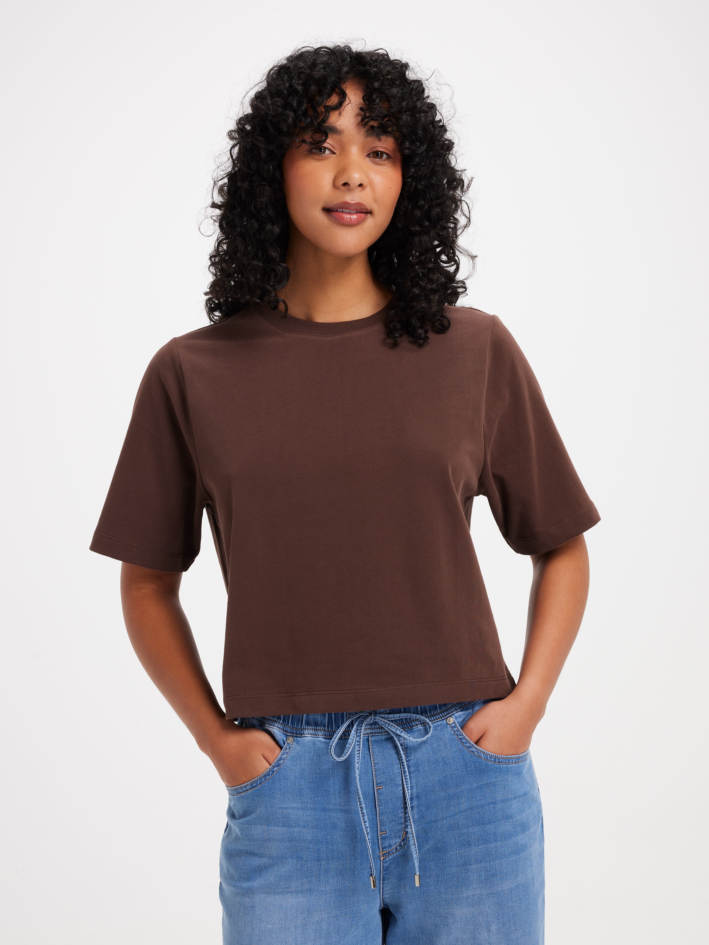 The Boxy Crop Tee