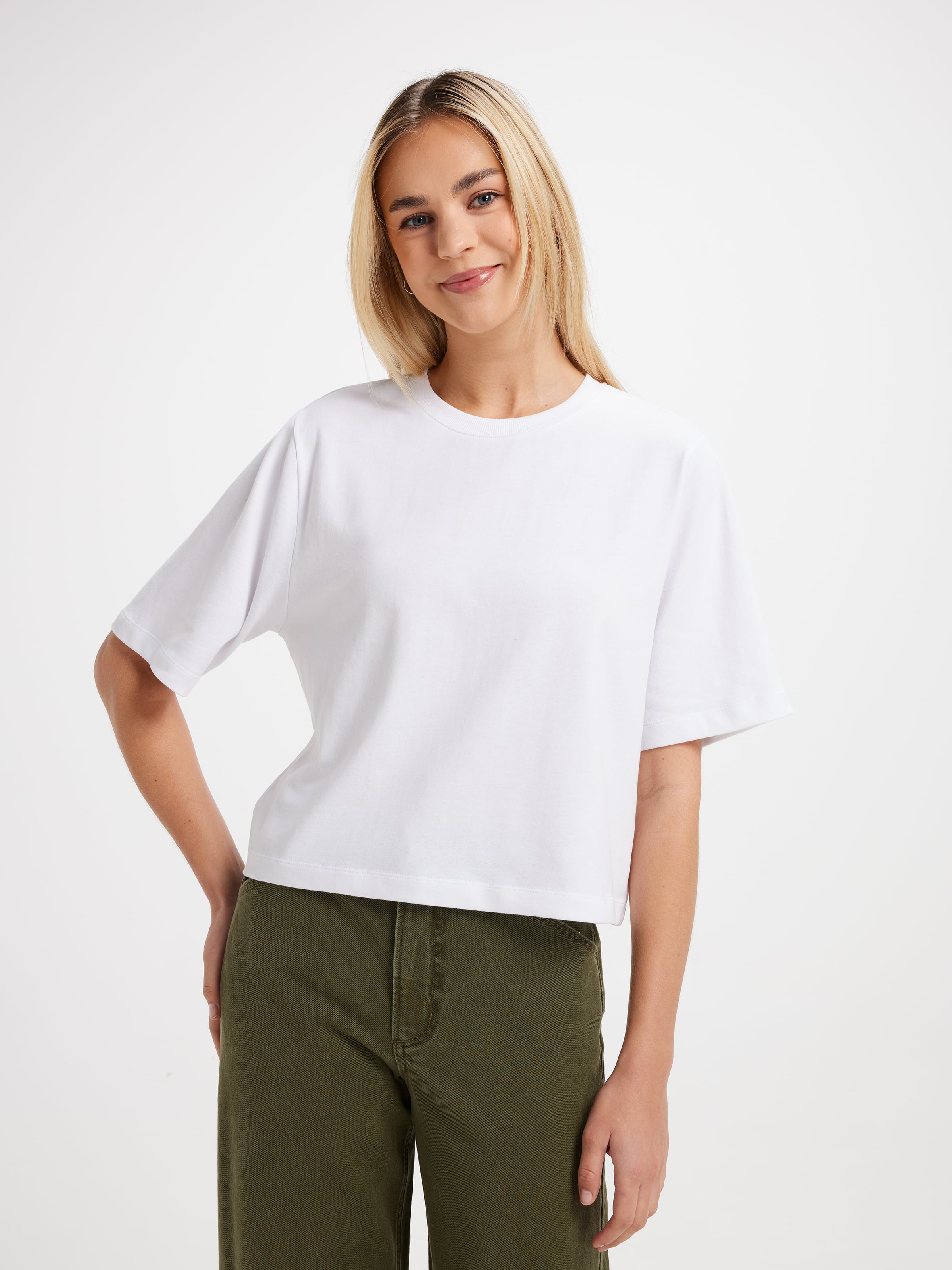 The Boxy Crop Tee