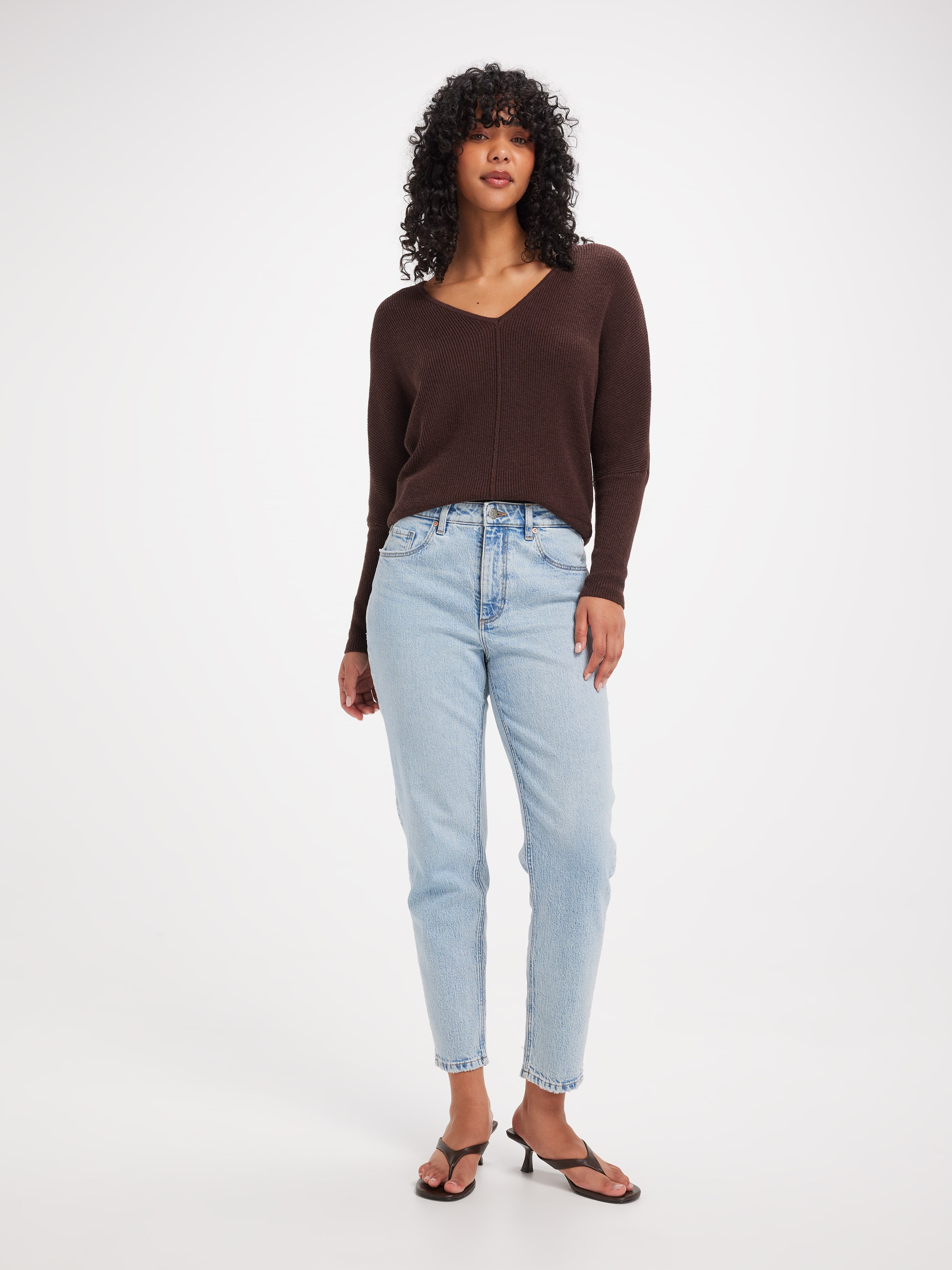 Claire V Neck Pullover