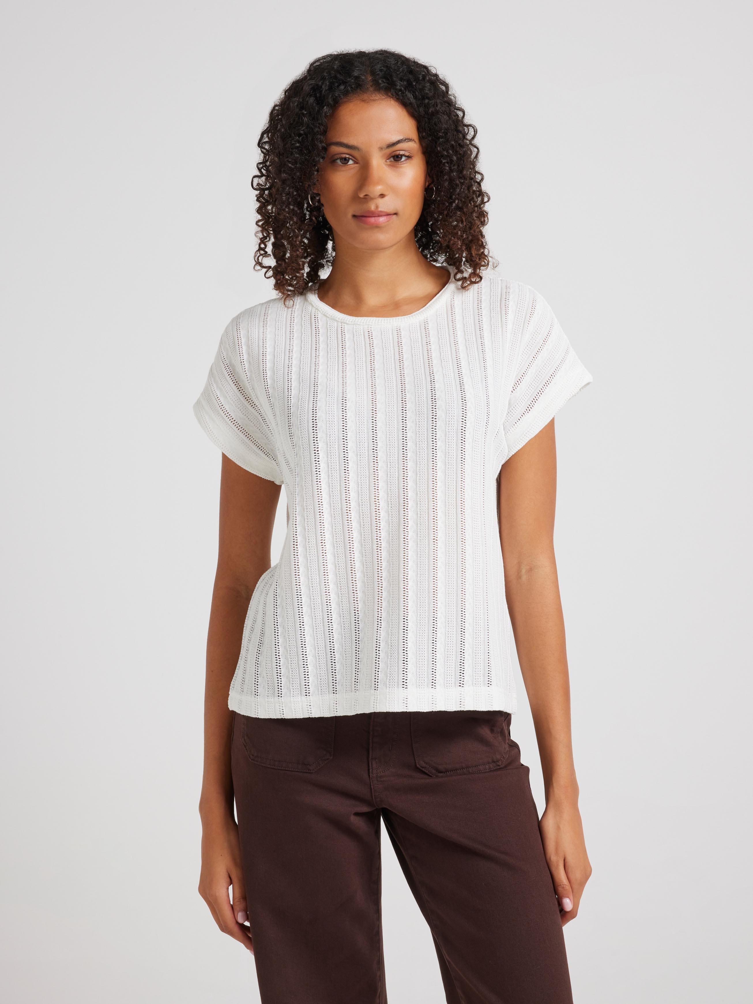 Hazel Textured Tee