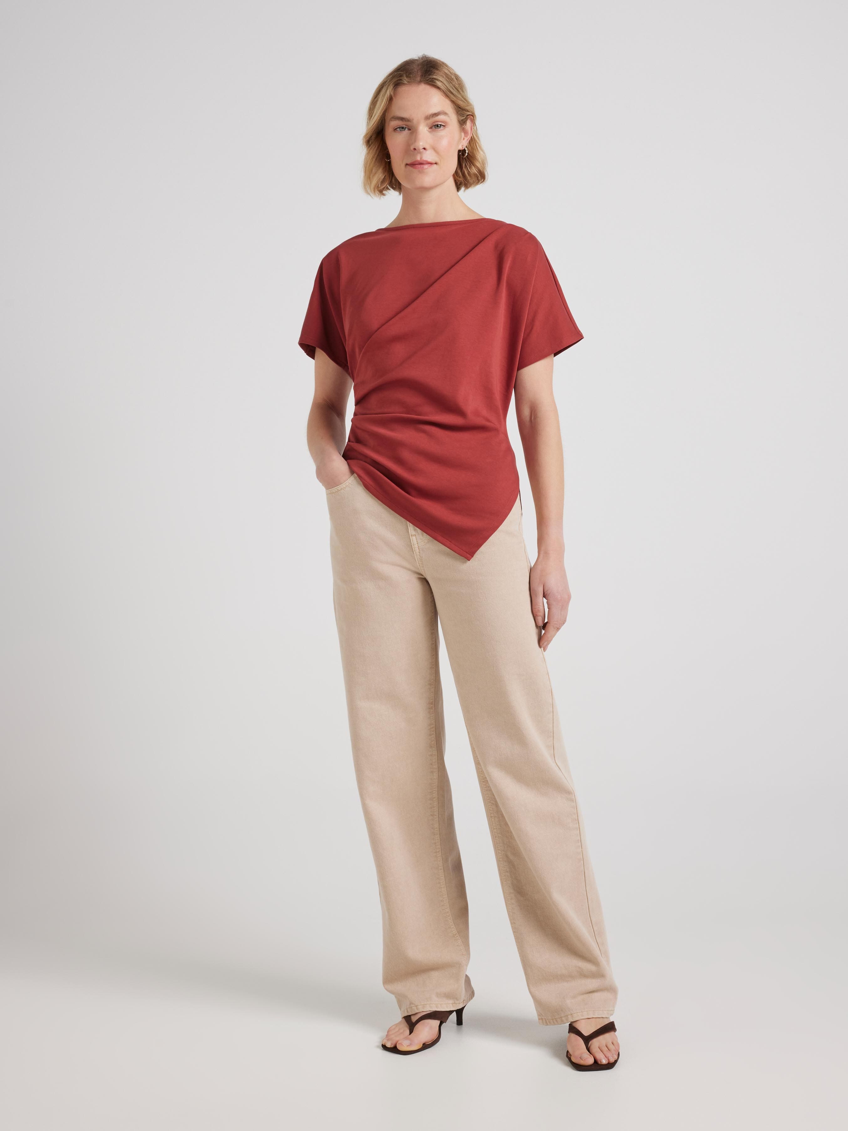 Sunday Rouched Top