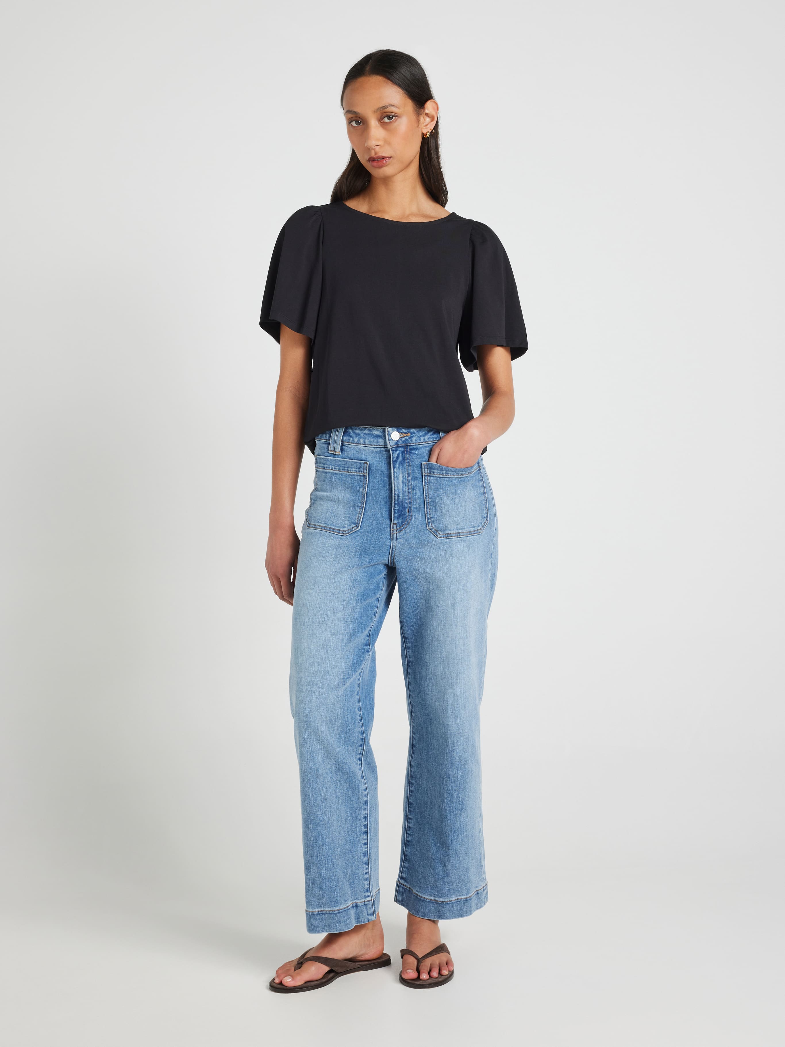 Rachel Ruffle Top