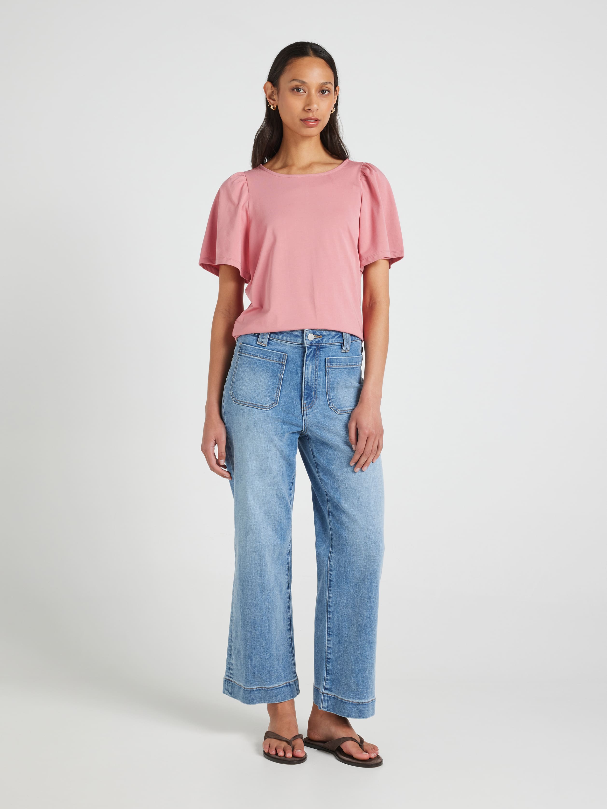 Rachel Ruffle Top