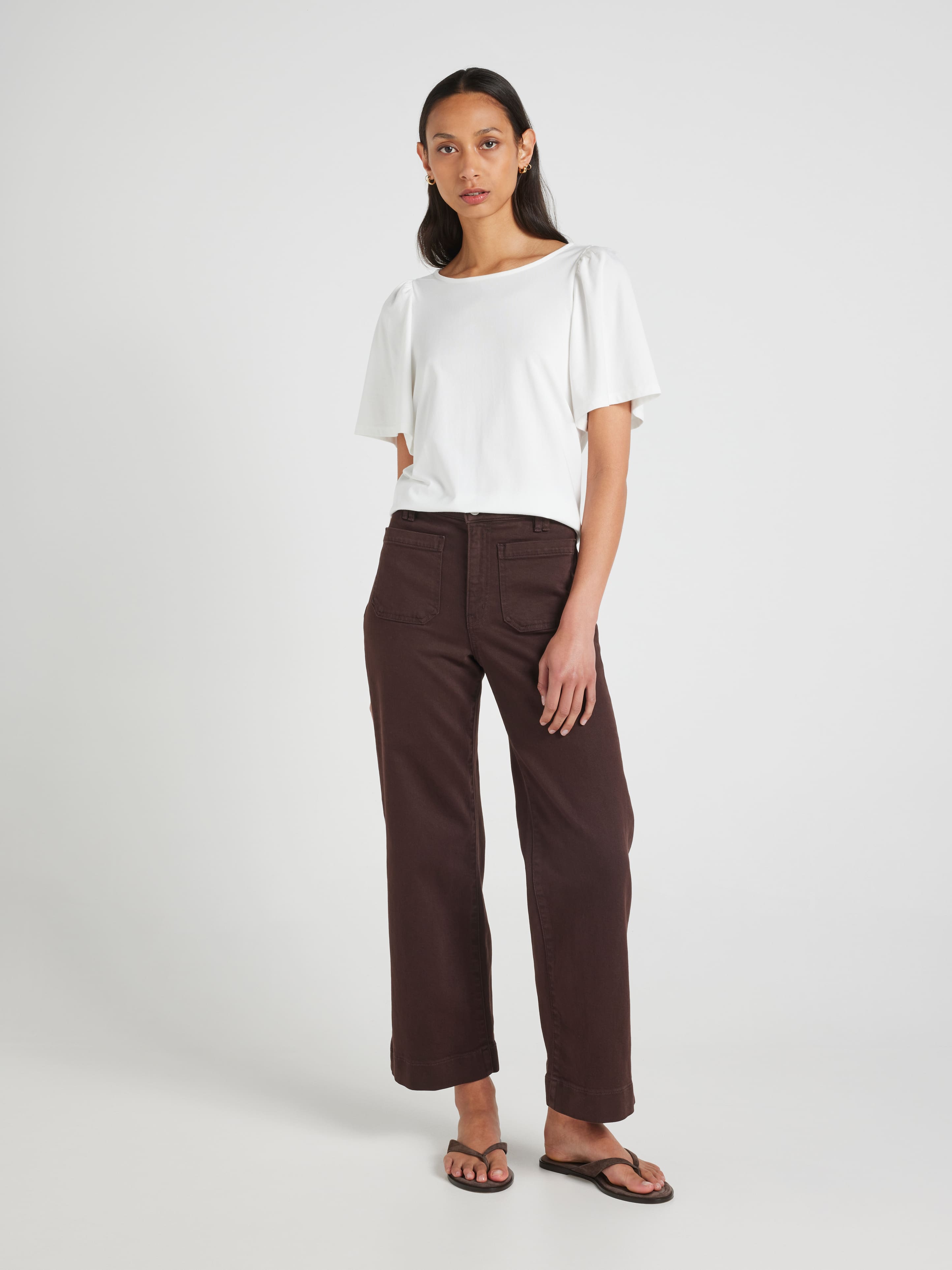 Rachel Ruffle Top