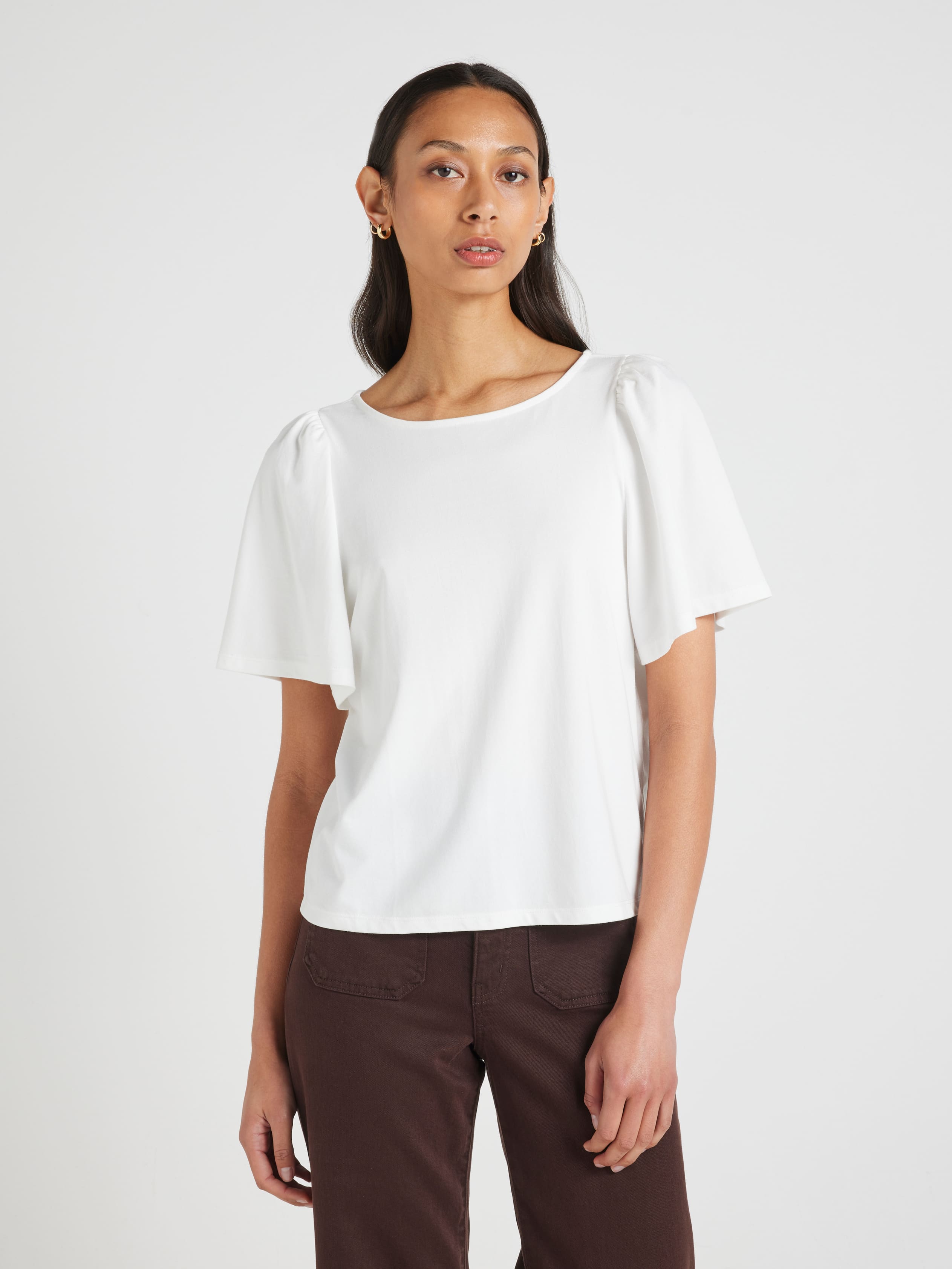 Rachel Ruffle Top