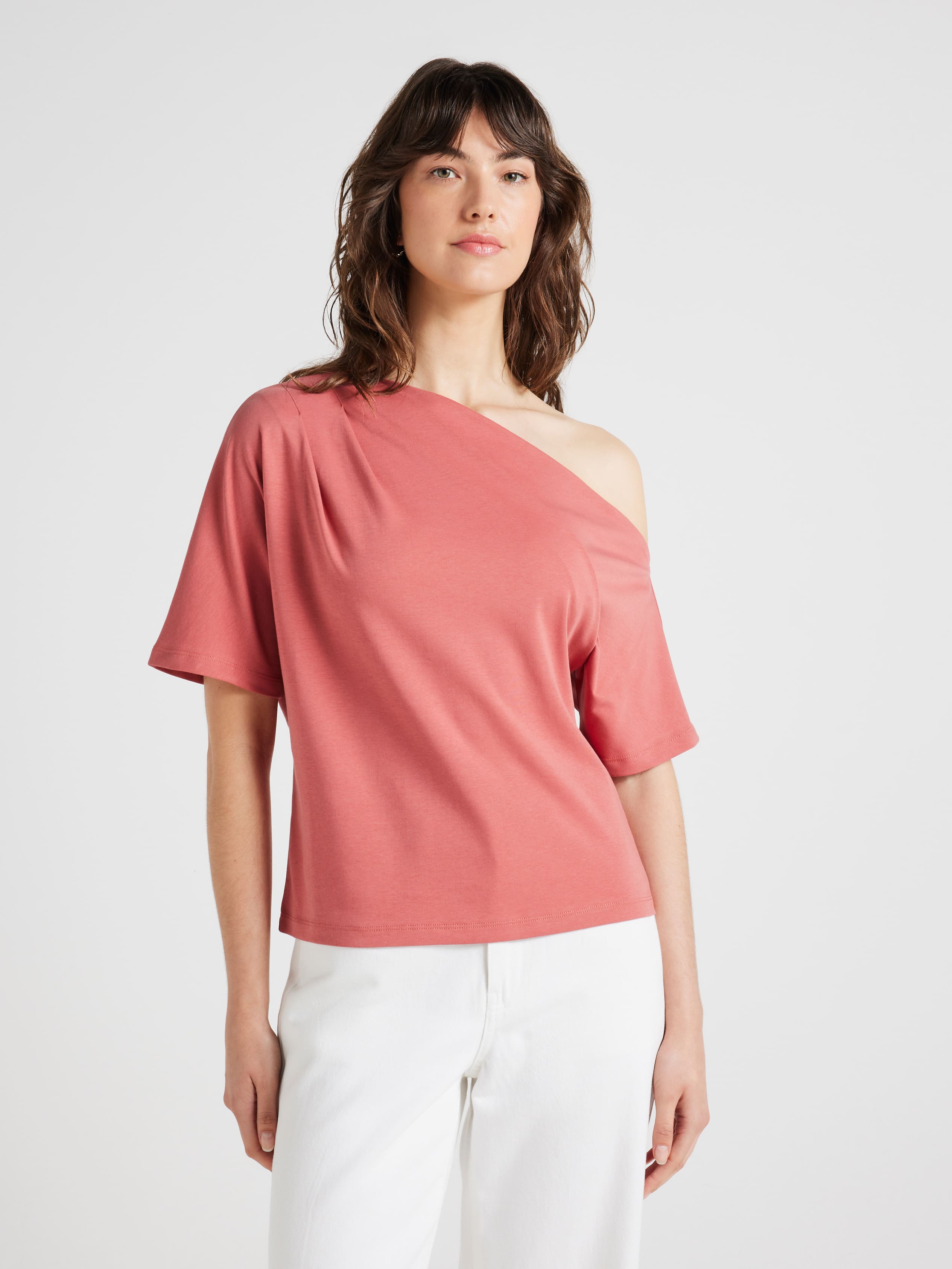 Poppy Pleat Shoulder Top