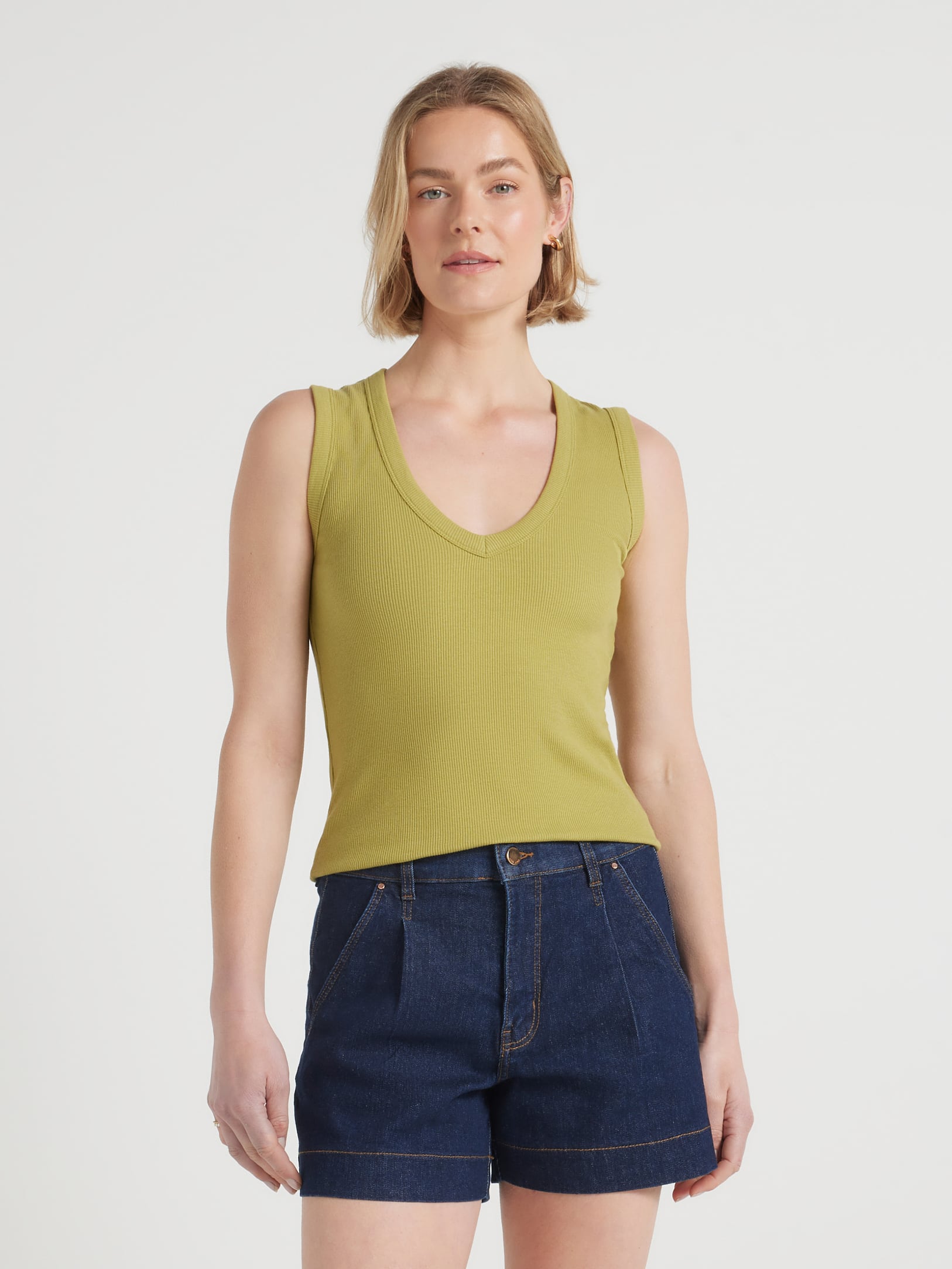 V Neck Tank