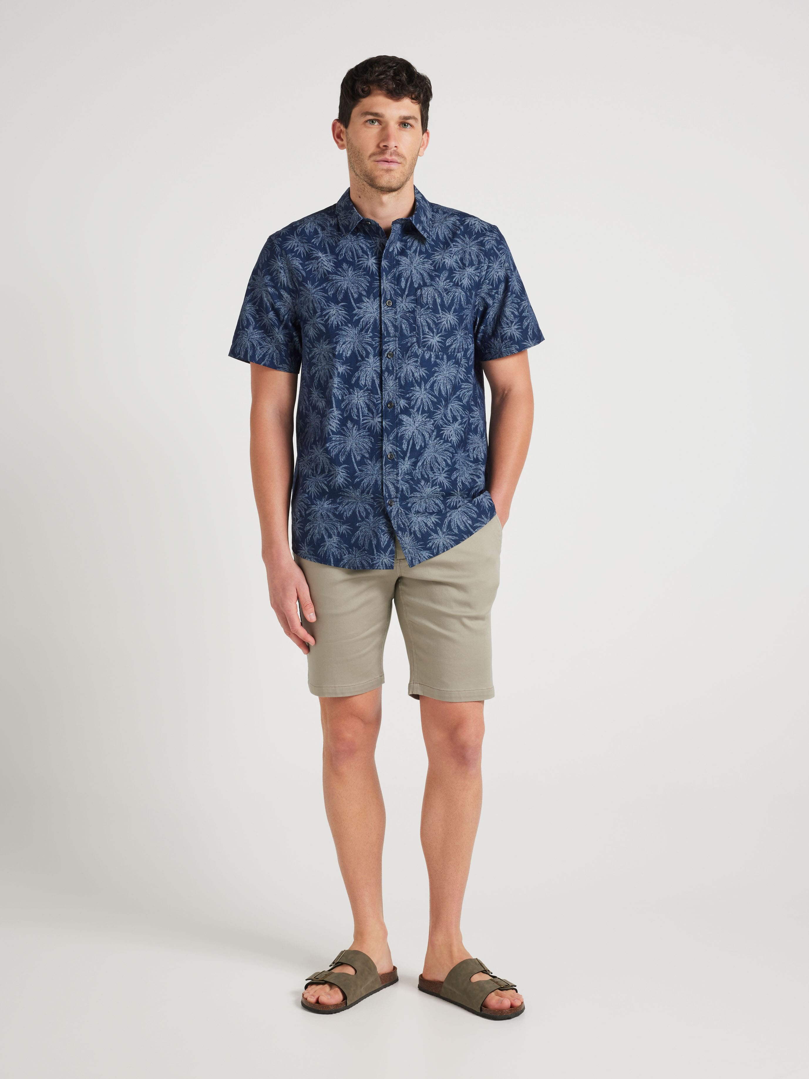 Denim Print Shirt