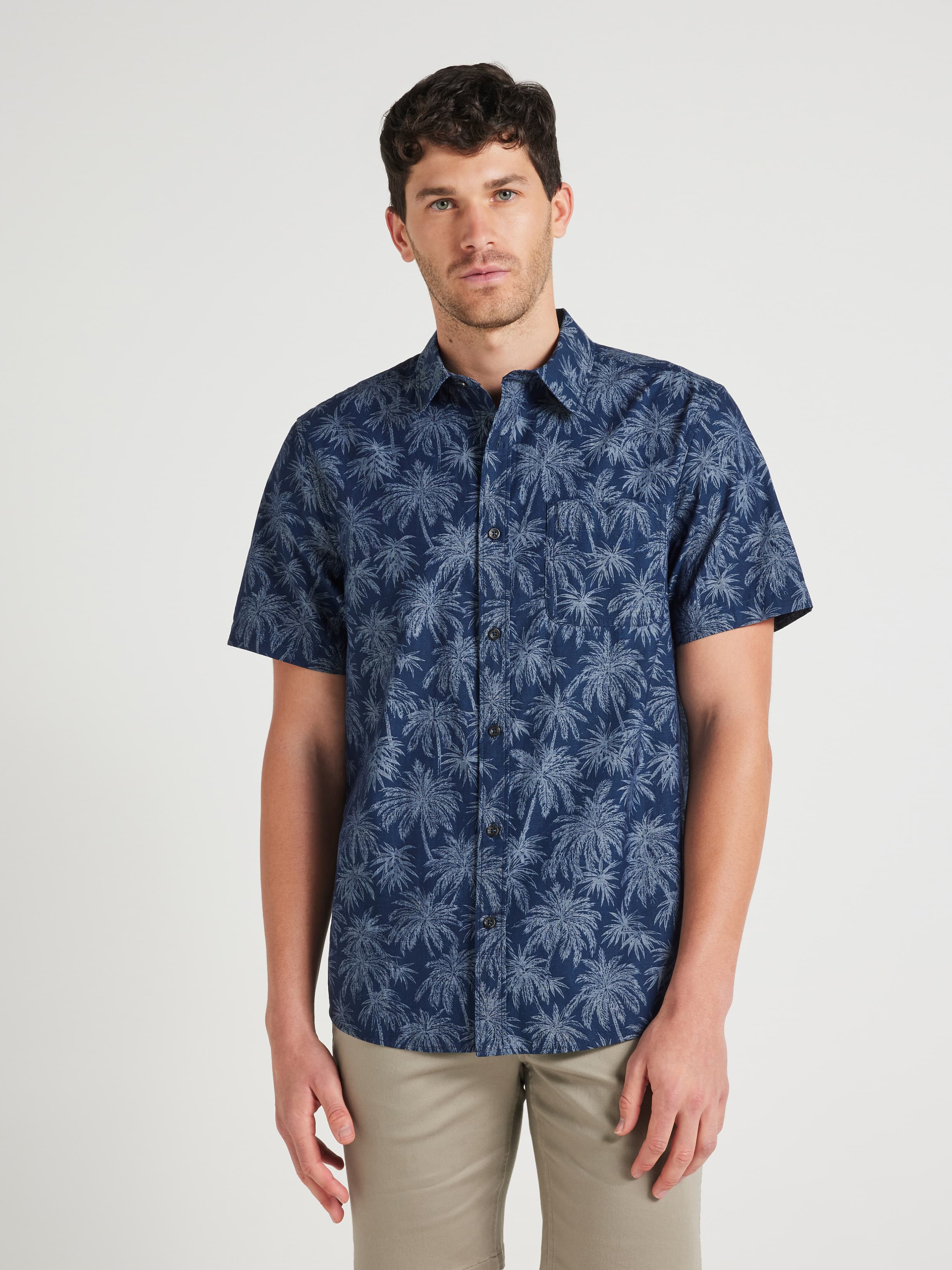Denim Print Shirt