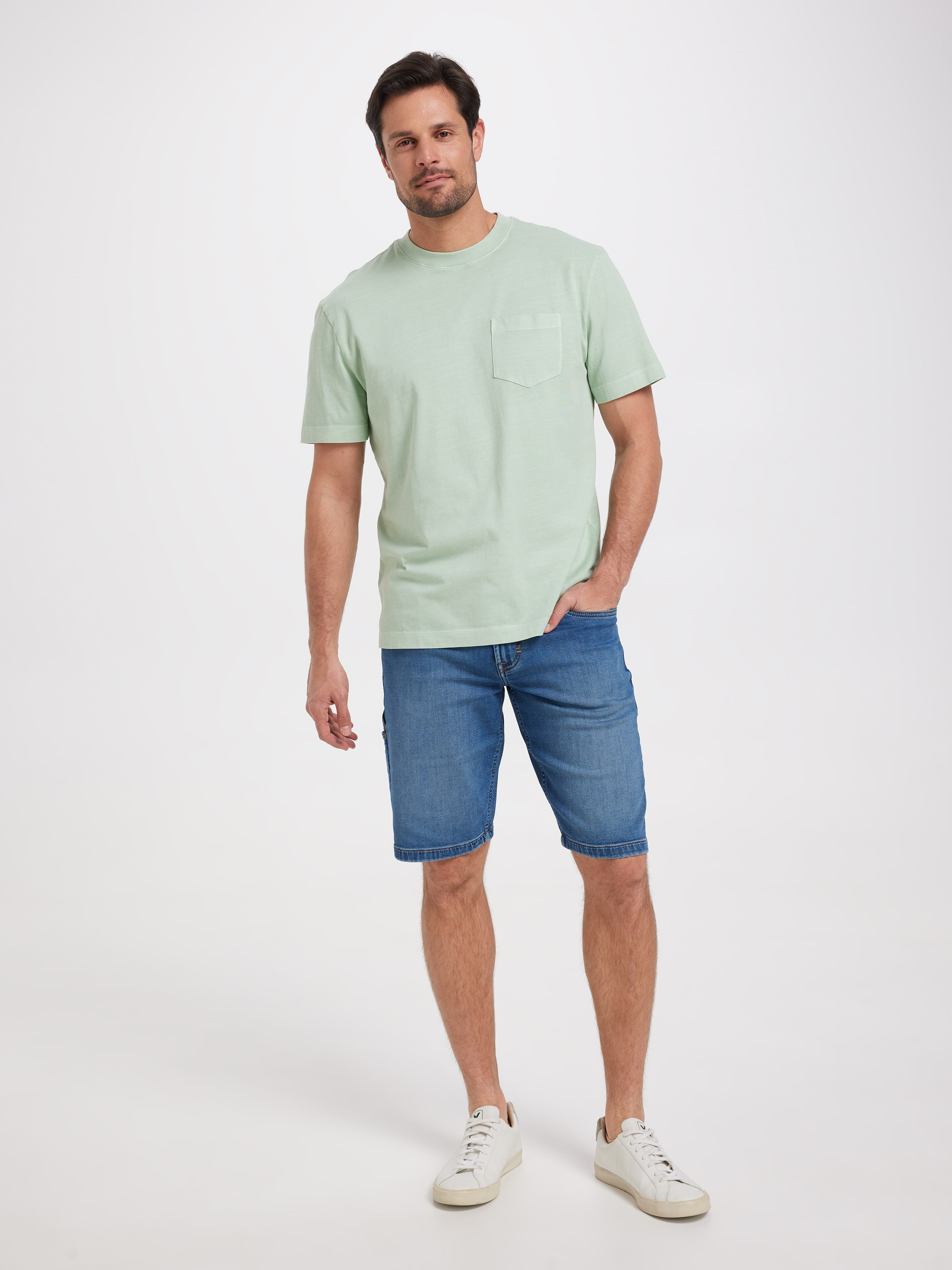 Short Sleeve Relaxed Fit Pocket Tee