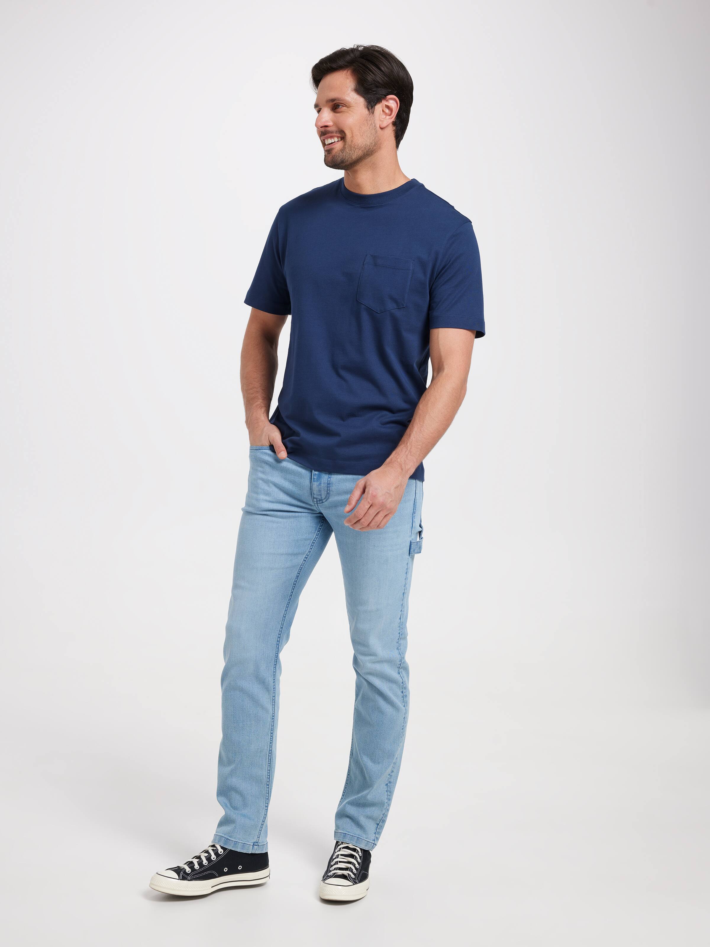 Short Sleeve Relaxed Fit Pocket Tee