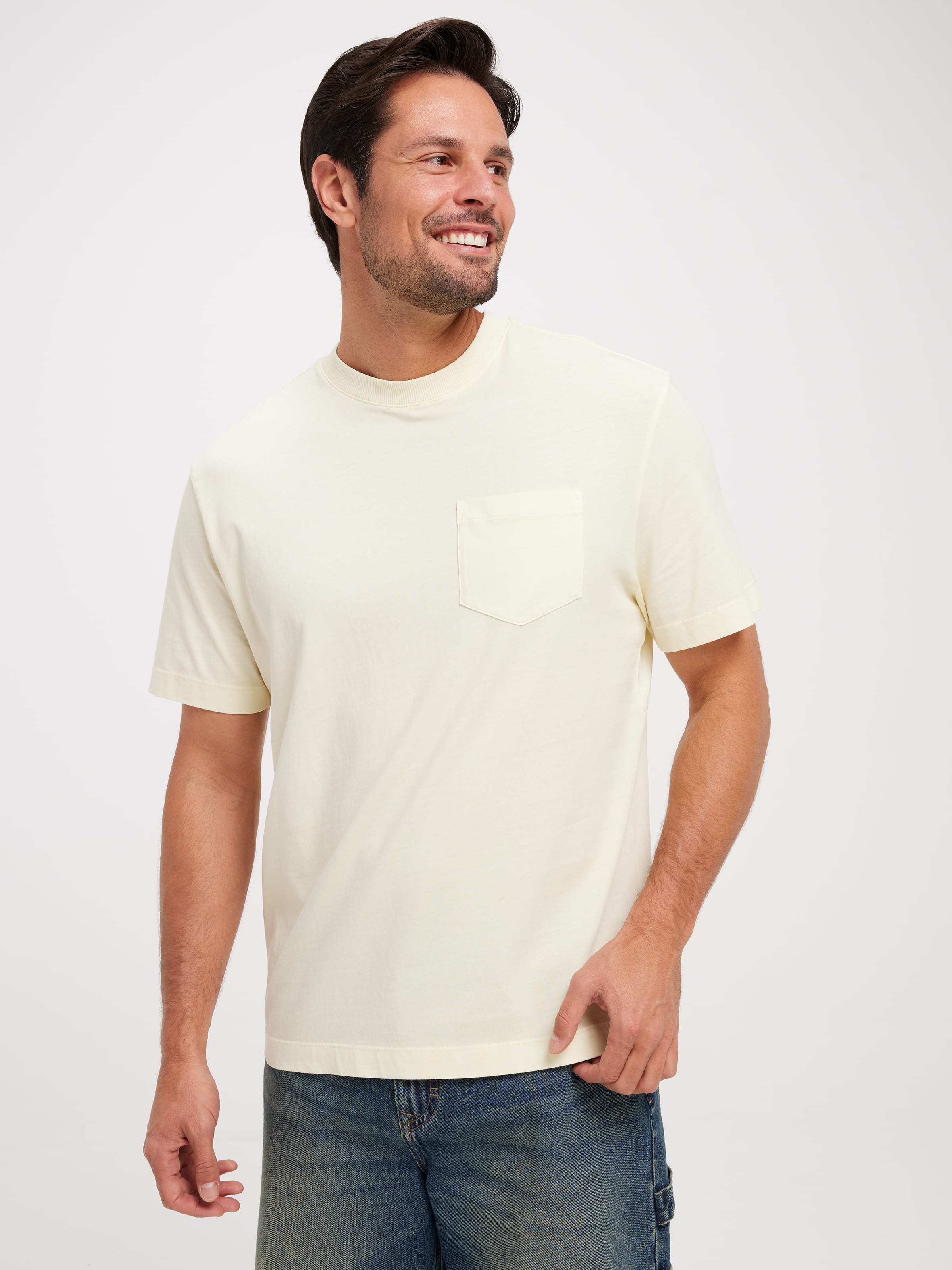Short Sleeve Relaxed Fit Pocket Tee