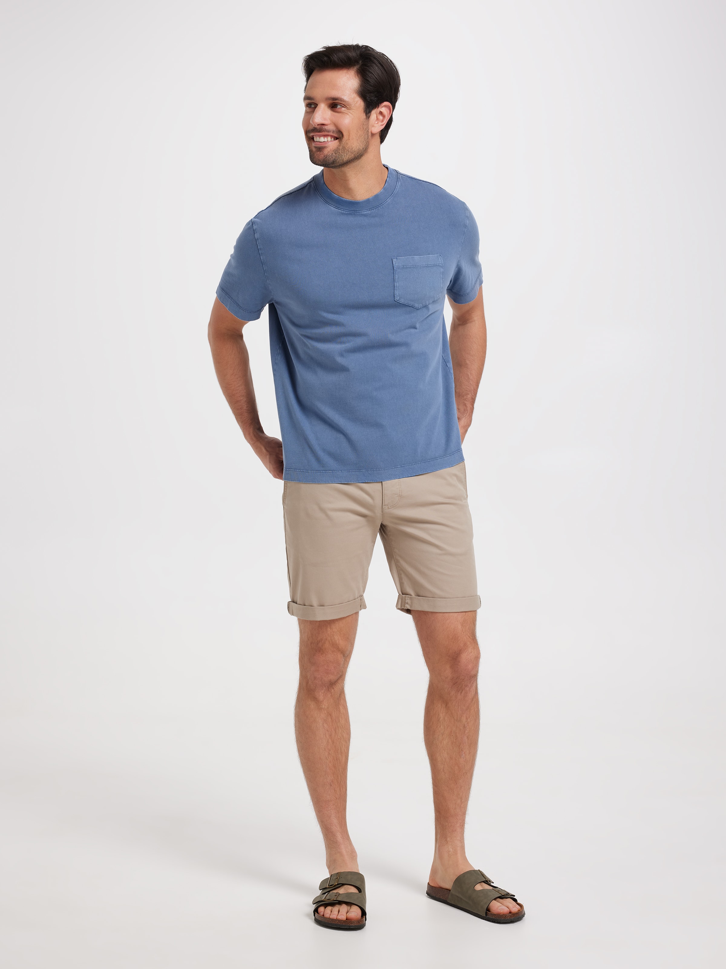 Short Sleeve Relaxed Fit Pocket Tee