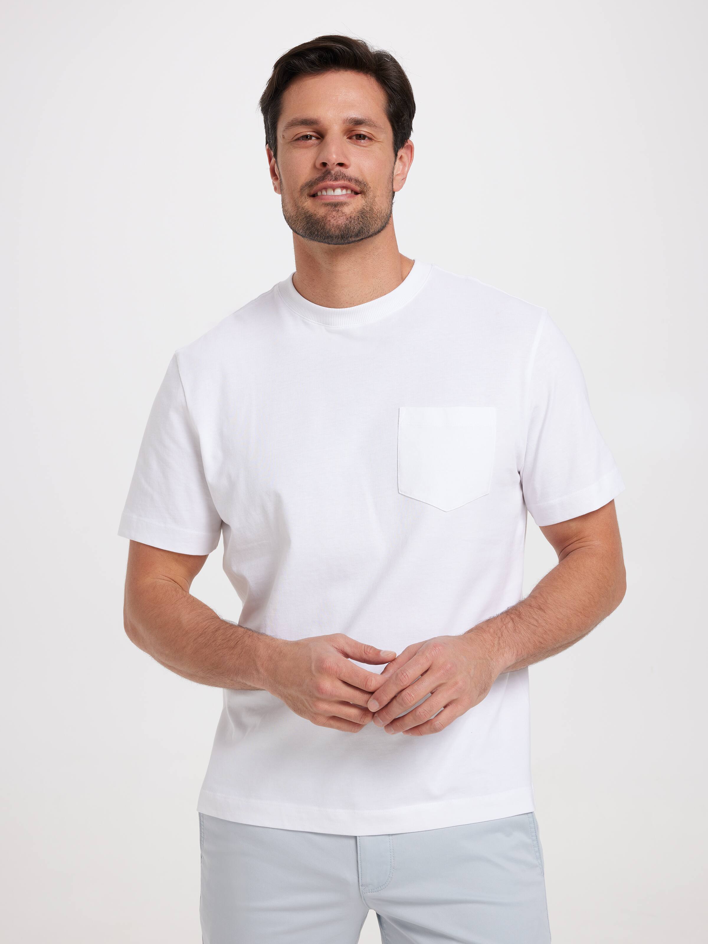 Short Sleeve Relaxed Fit Pocket Tee