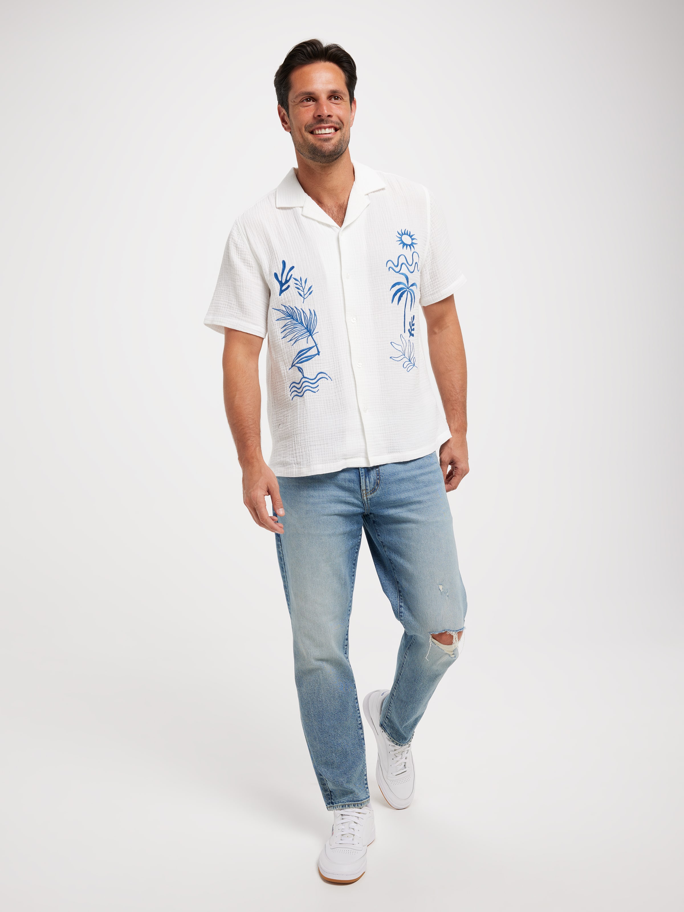 Resort Embroidered Shirt