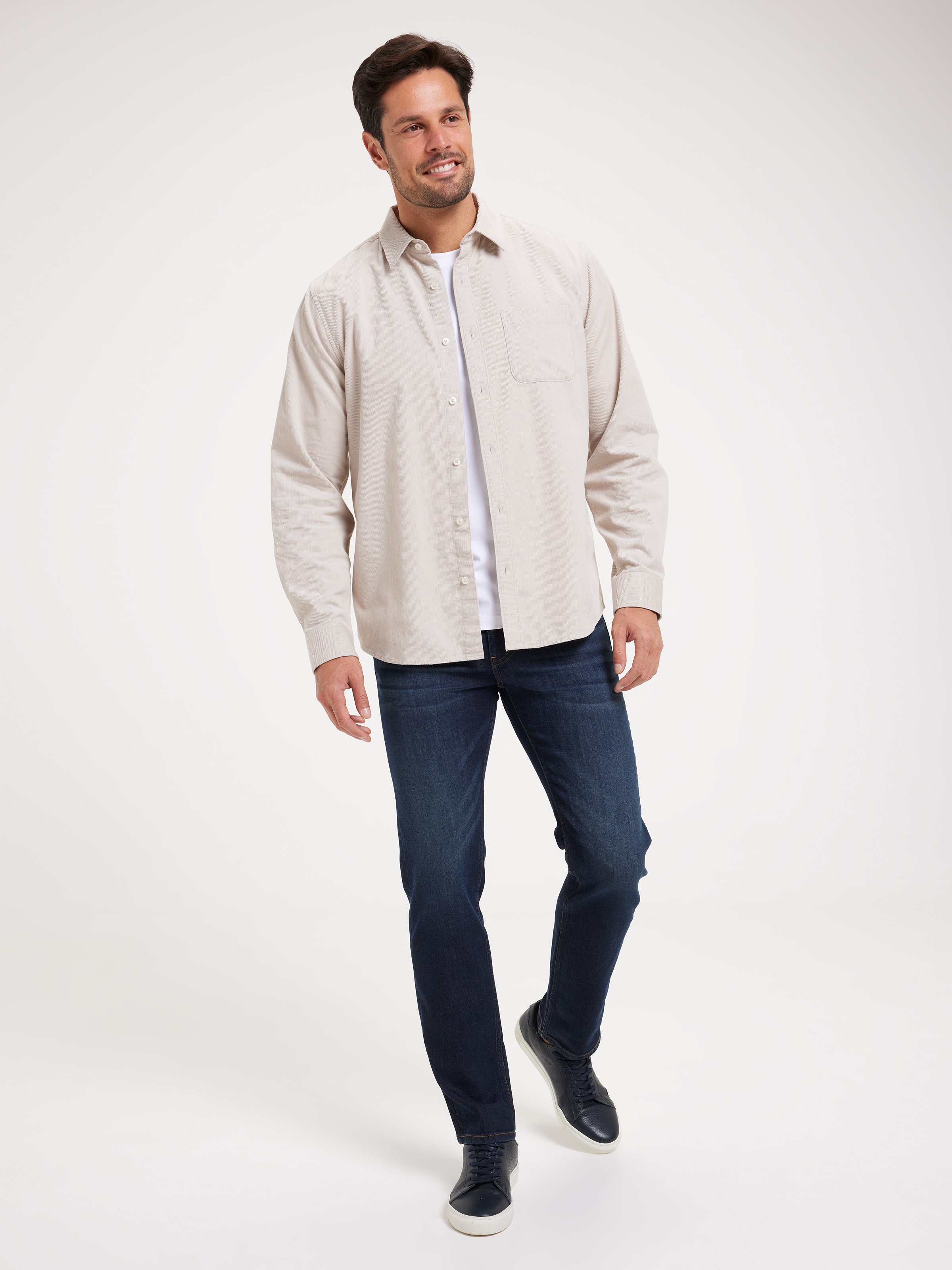 Long Sleeve Cord Shirt