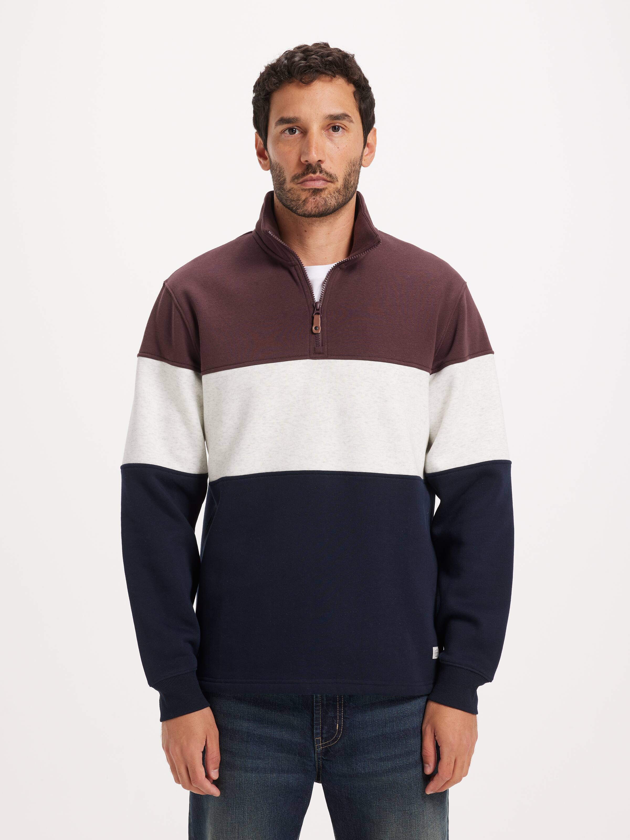 Quarter Zip Rugby Sweat