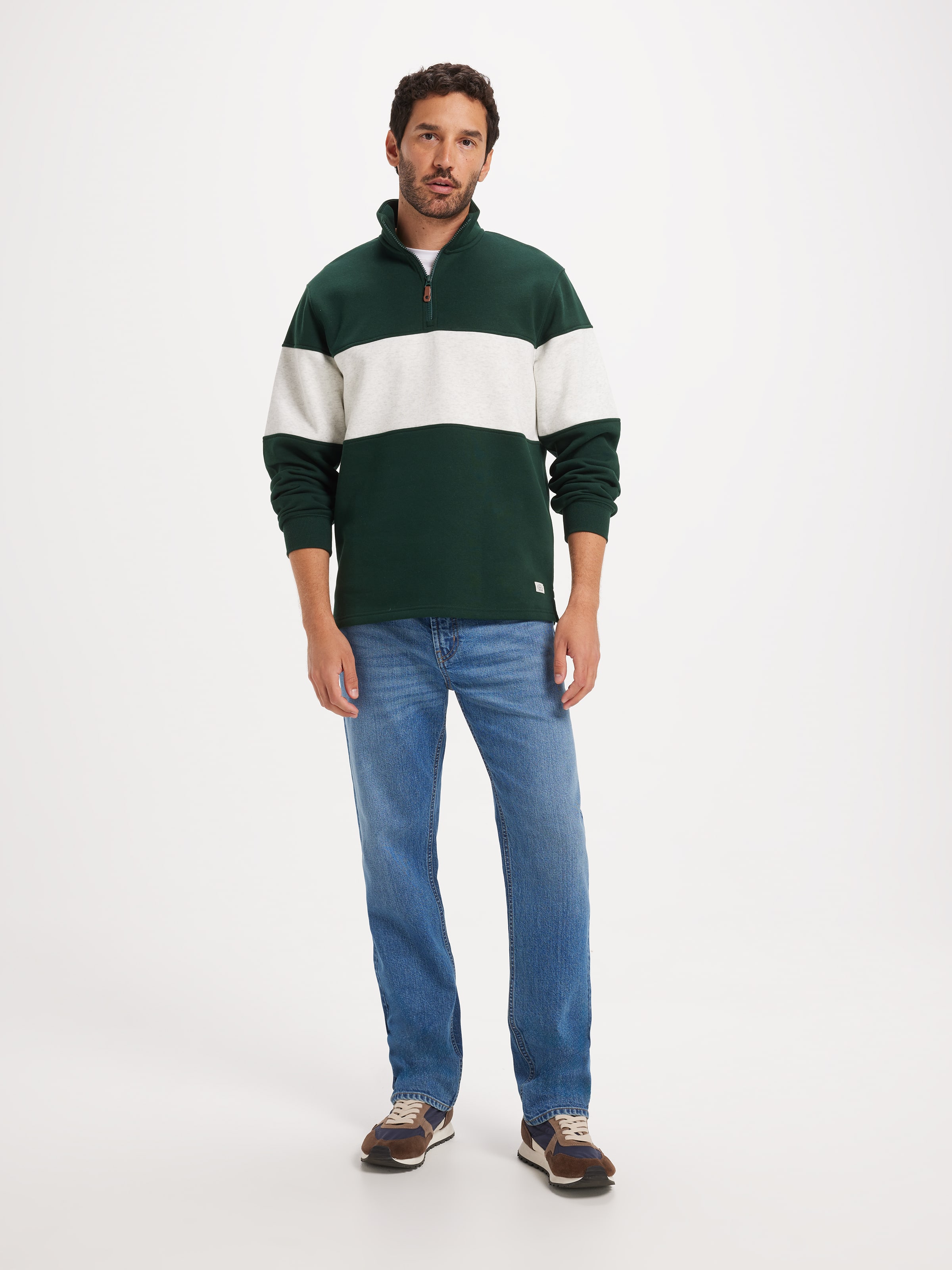Quarter Zip Sweat Rugby
