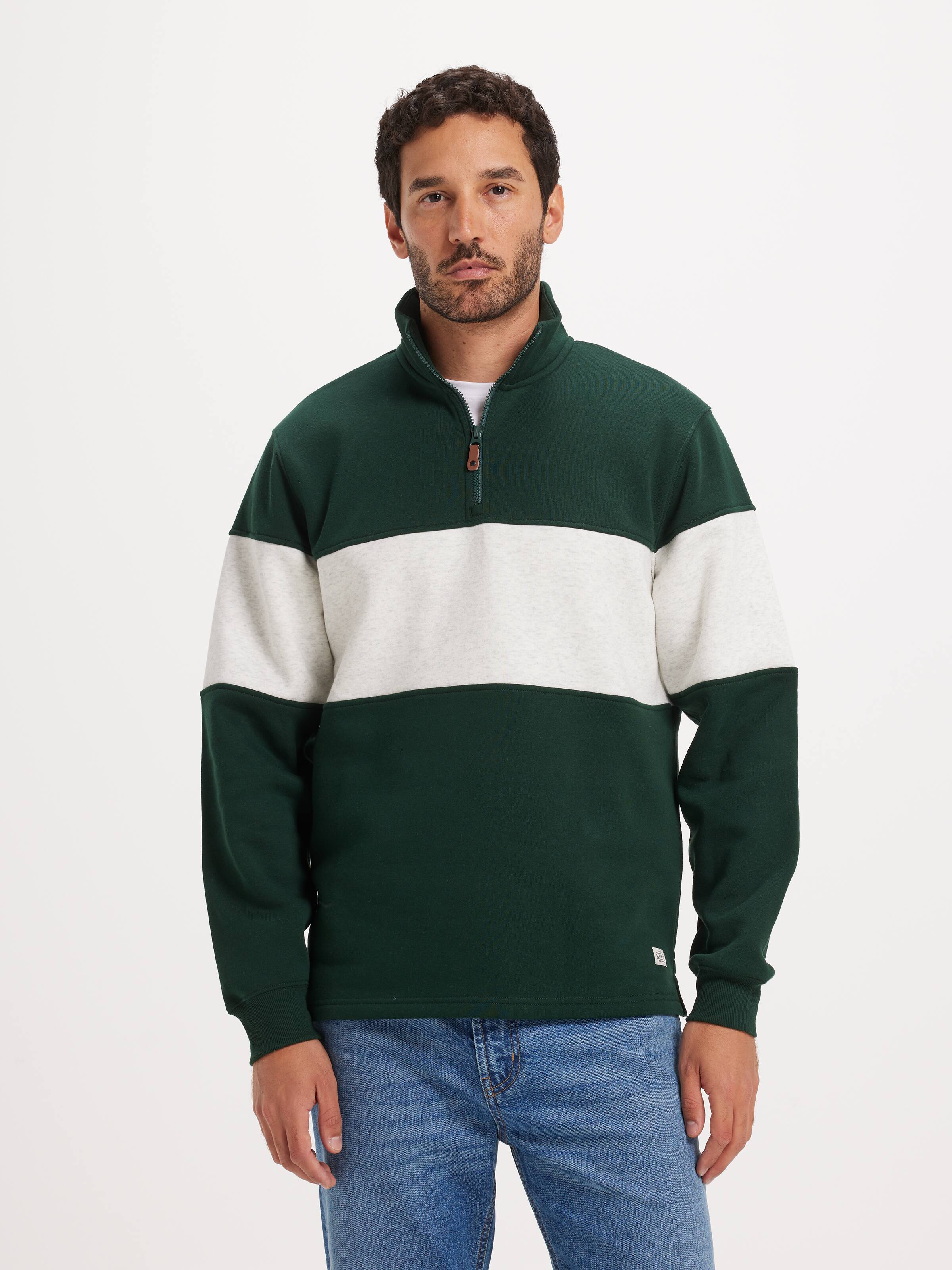 Quarter Zip Sweat Rugby
