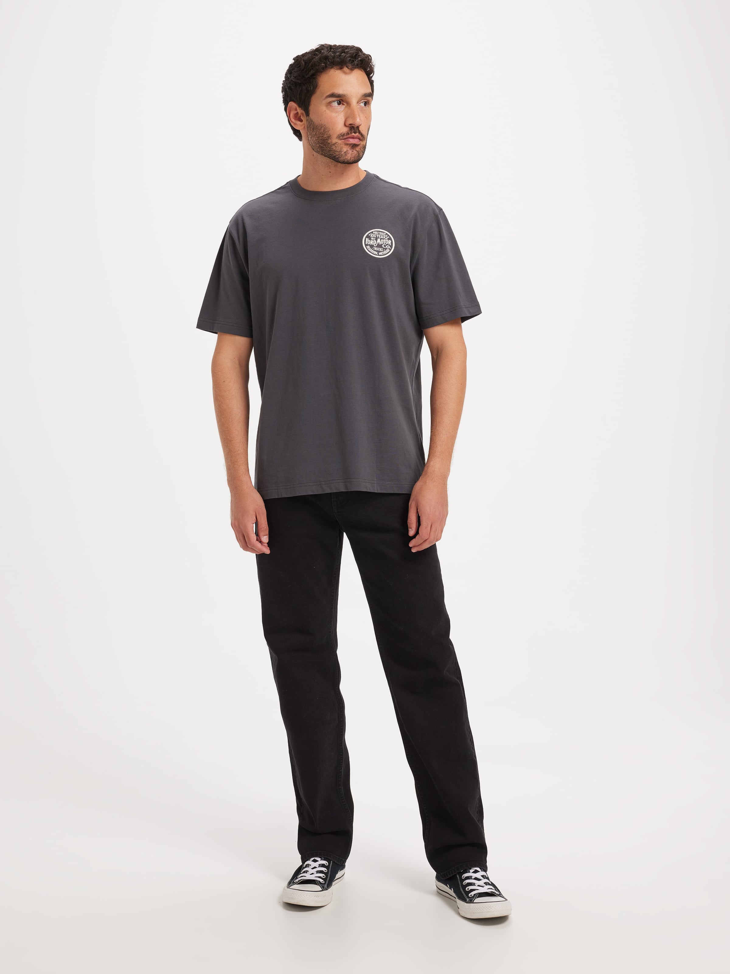 Short Sleeve Ford Truck Print Tee