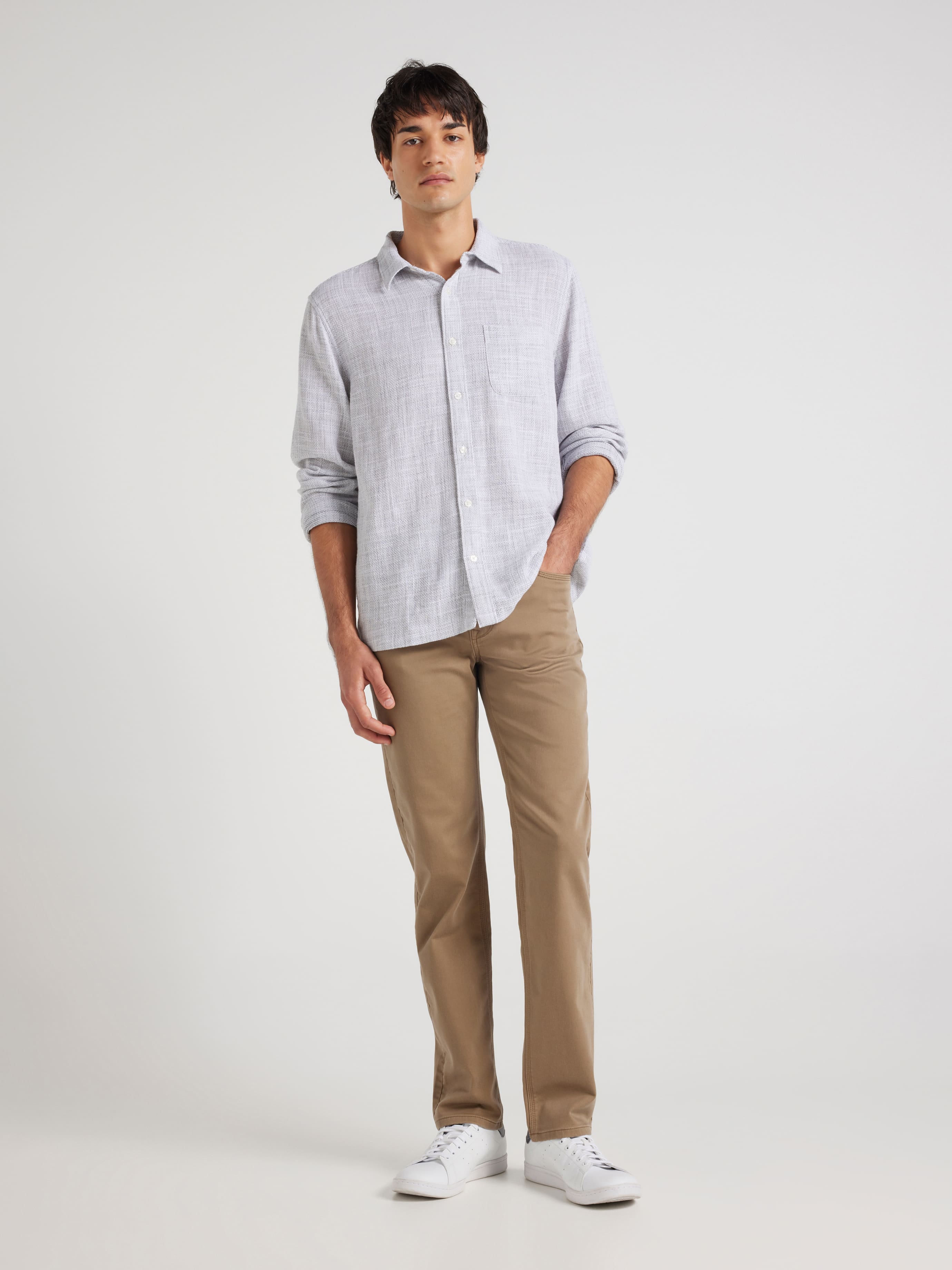 Grid Textured Shirt