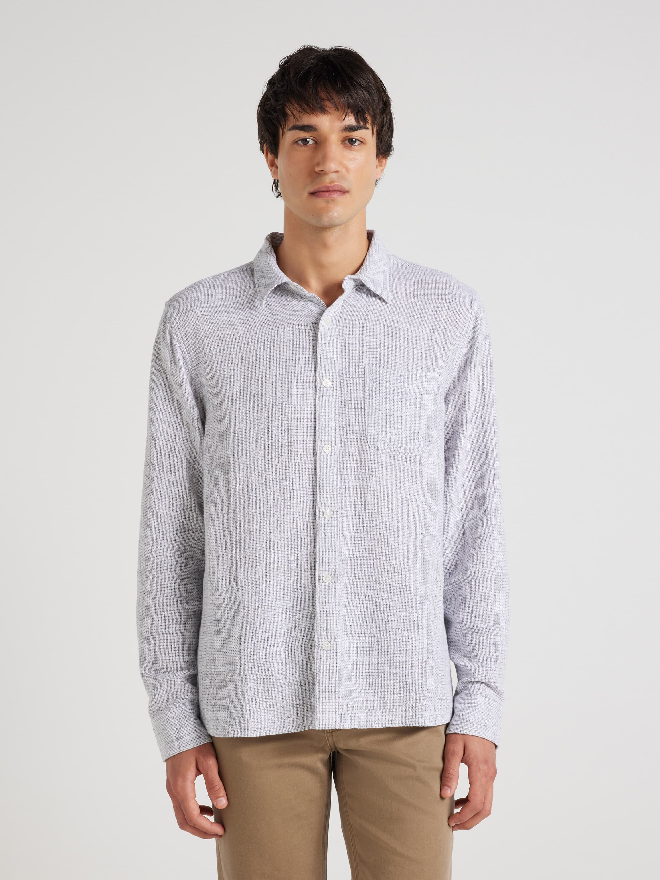 Grid Textured Shirt