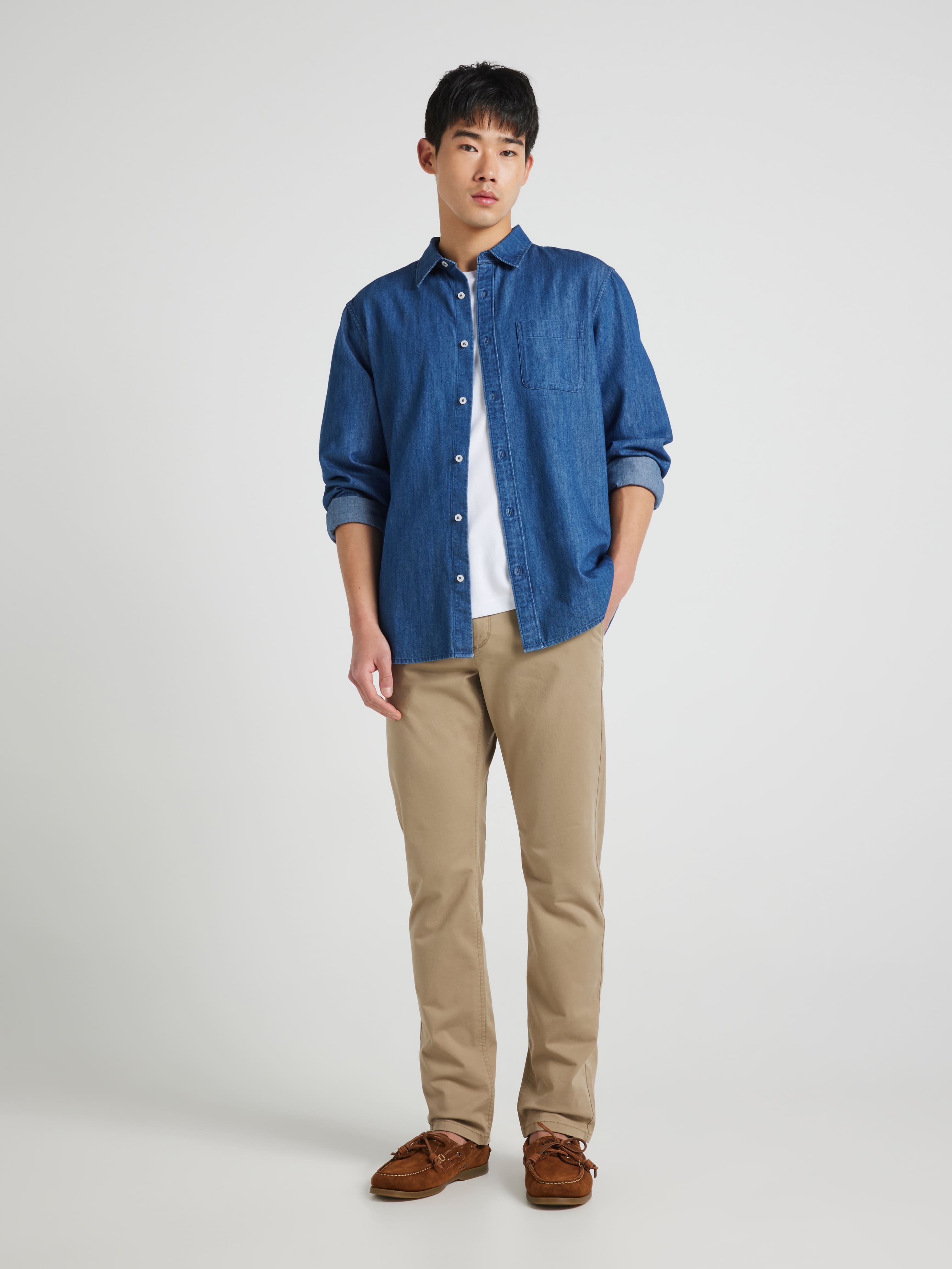 Lightweight Denim Shirt