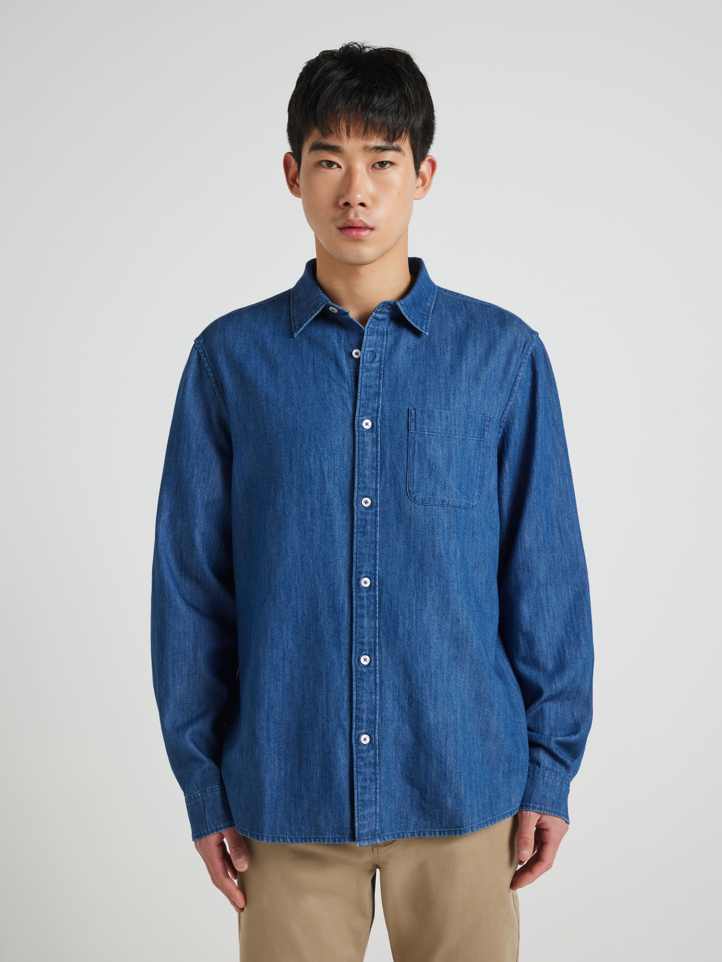 Lightweight Denim Shirt