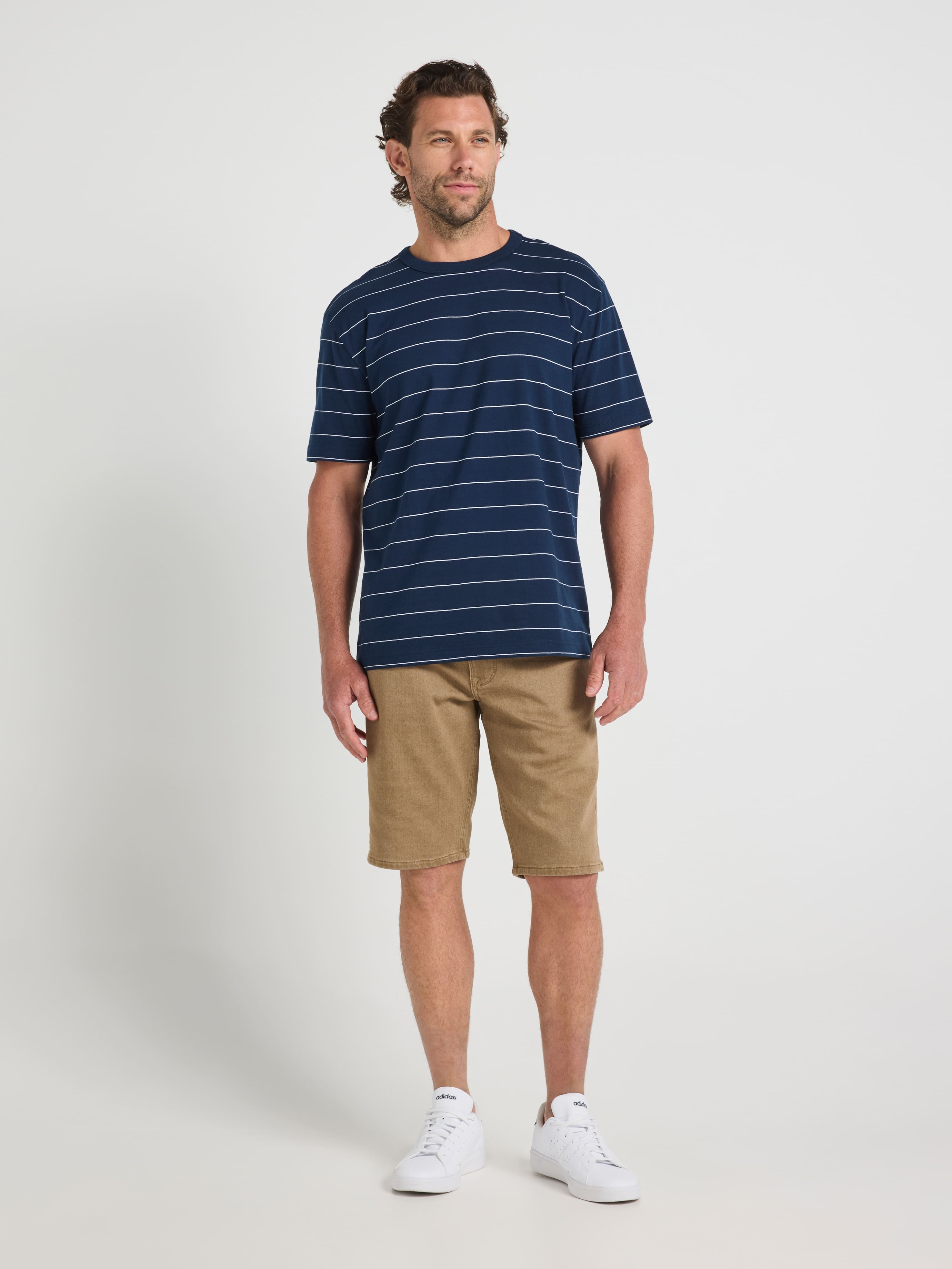 Short Sleeve Stripe Tee