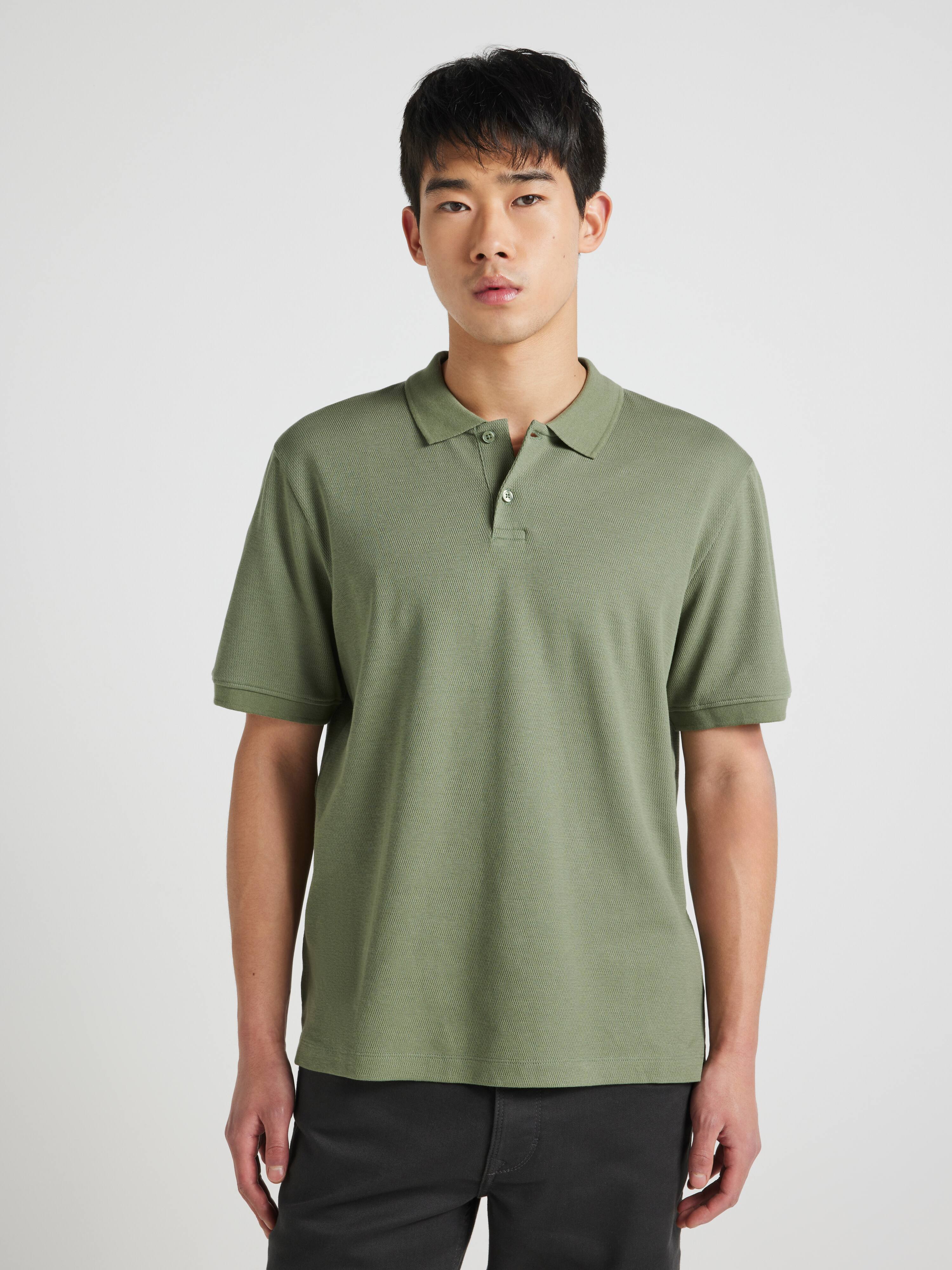 Short Sleeve Relaxed Polo