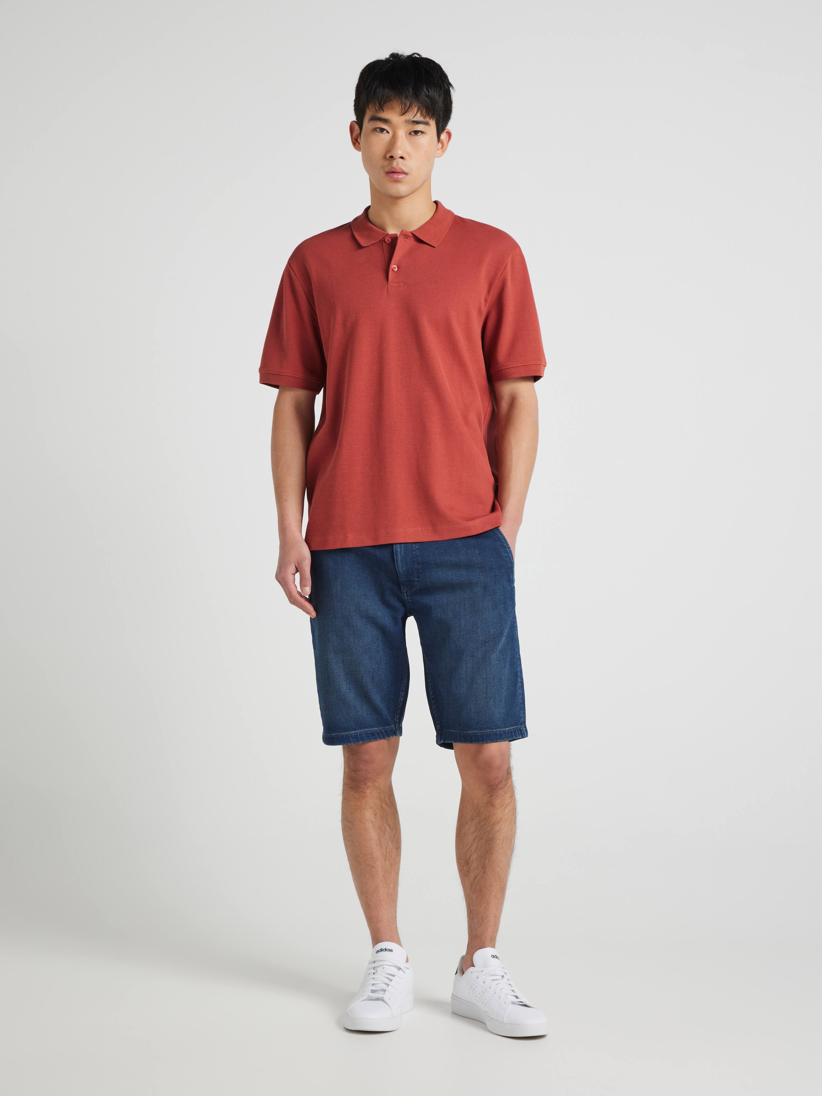 Short Sleeve Relaxed Polo