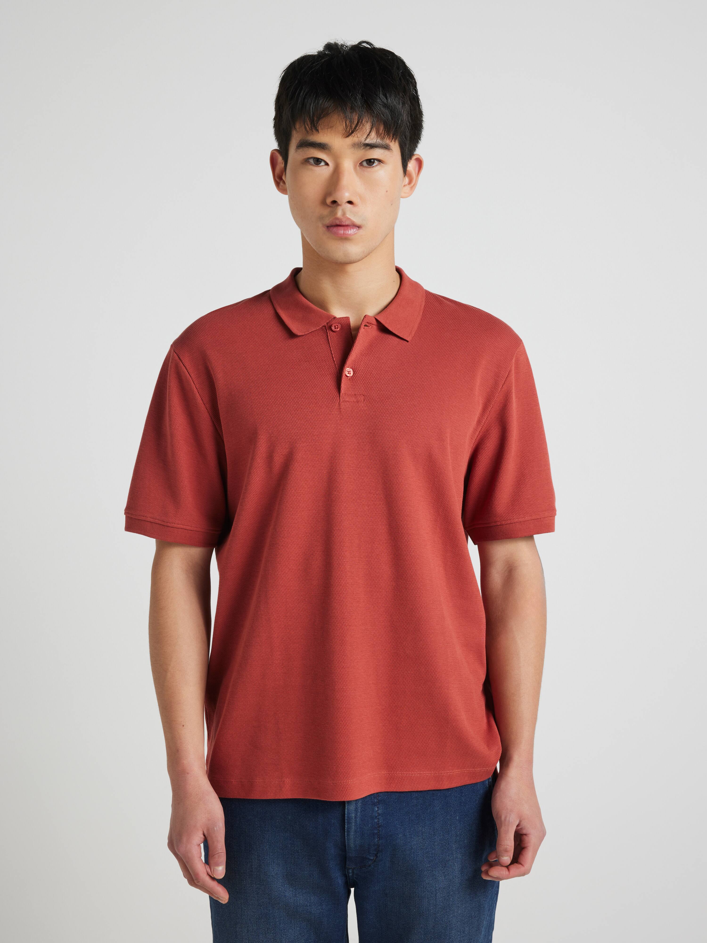 Short Sleeve Relaxed Polo