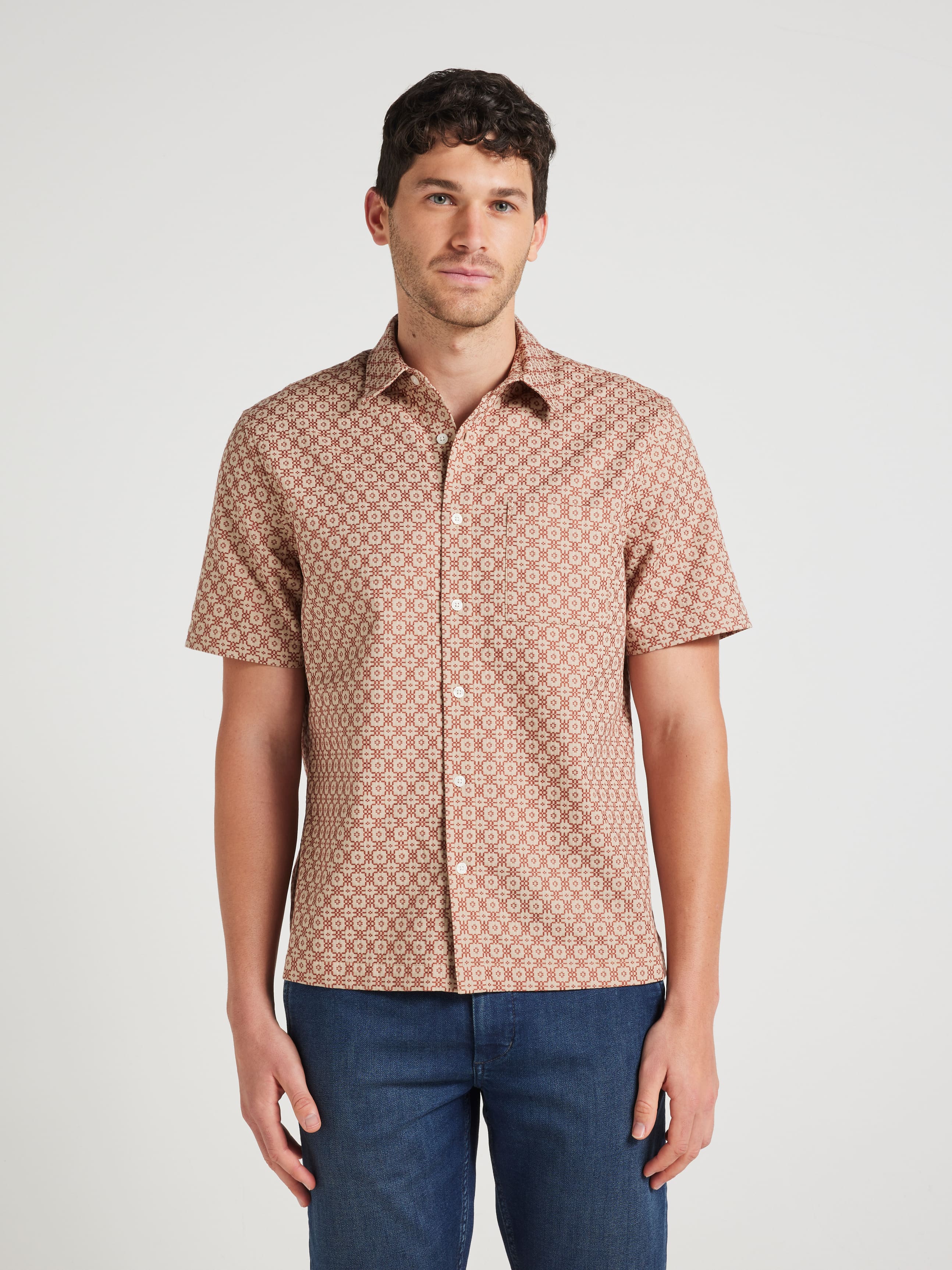 Ikat Dobby Shirt